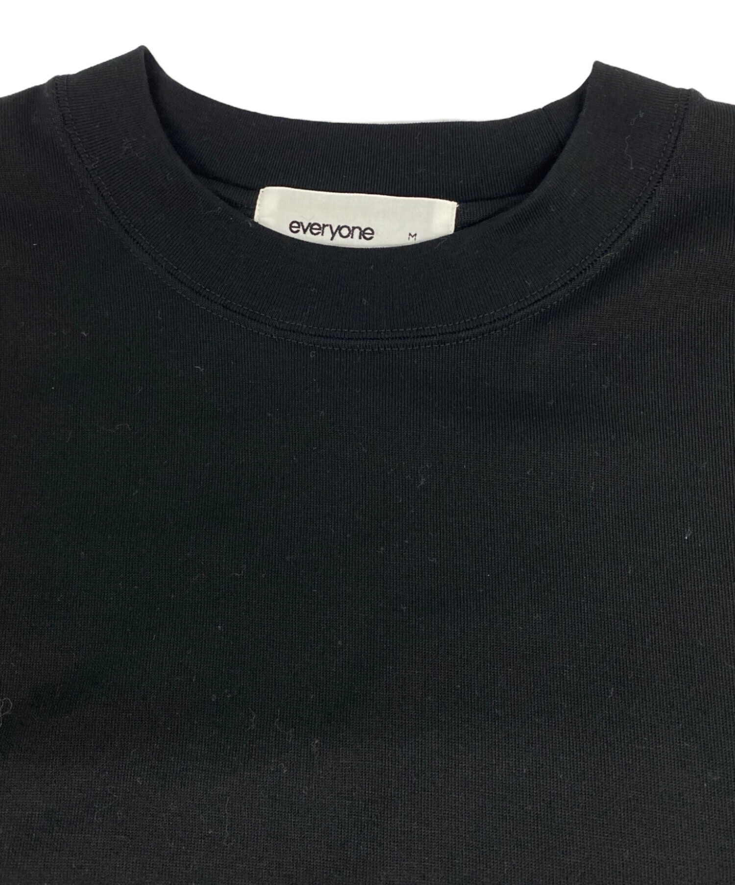 中古・古着通販】everyone (エブリワン) cotton long sleeve ブラック