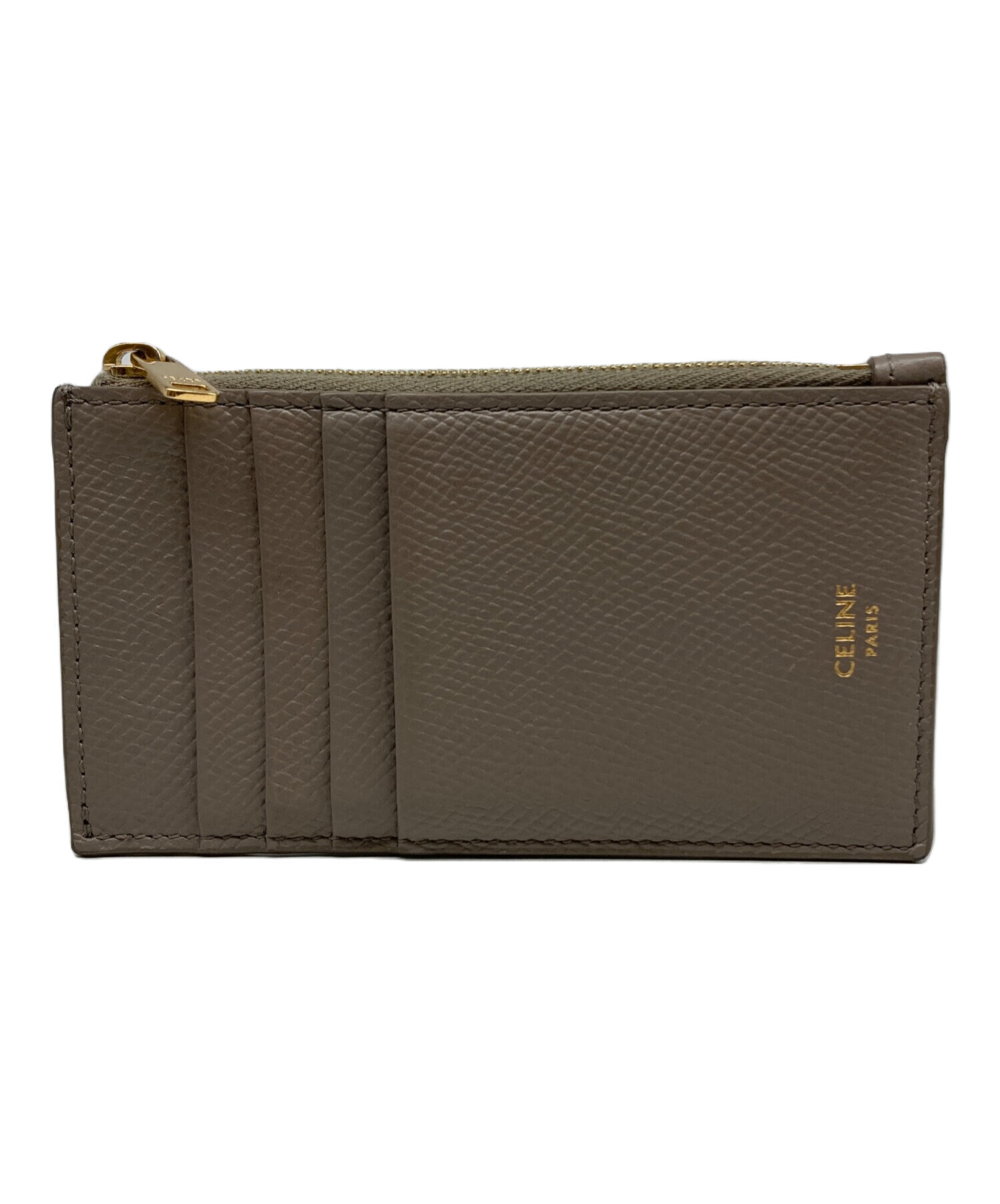 中古・古着通販】CELINE (セリーヌ) カードケース ベージュ｜ブランド