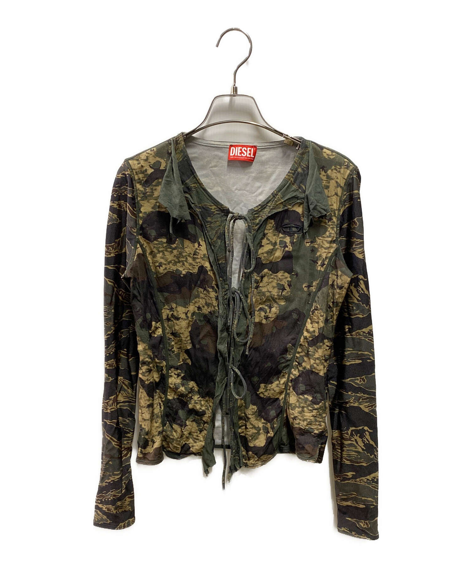 DIESEL ベアトップ リブニット XSサイズ M-Clarksville-A DIESEL