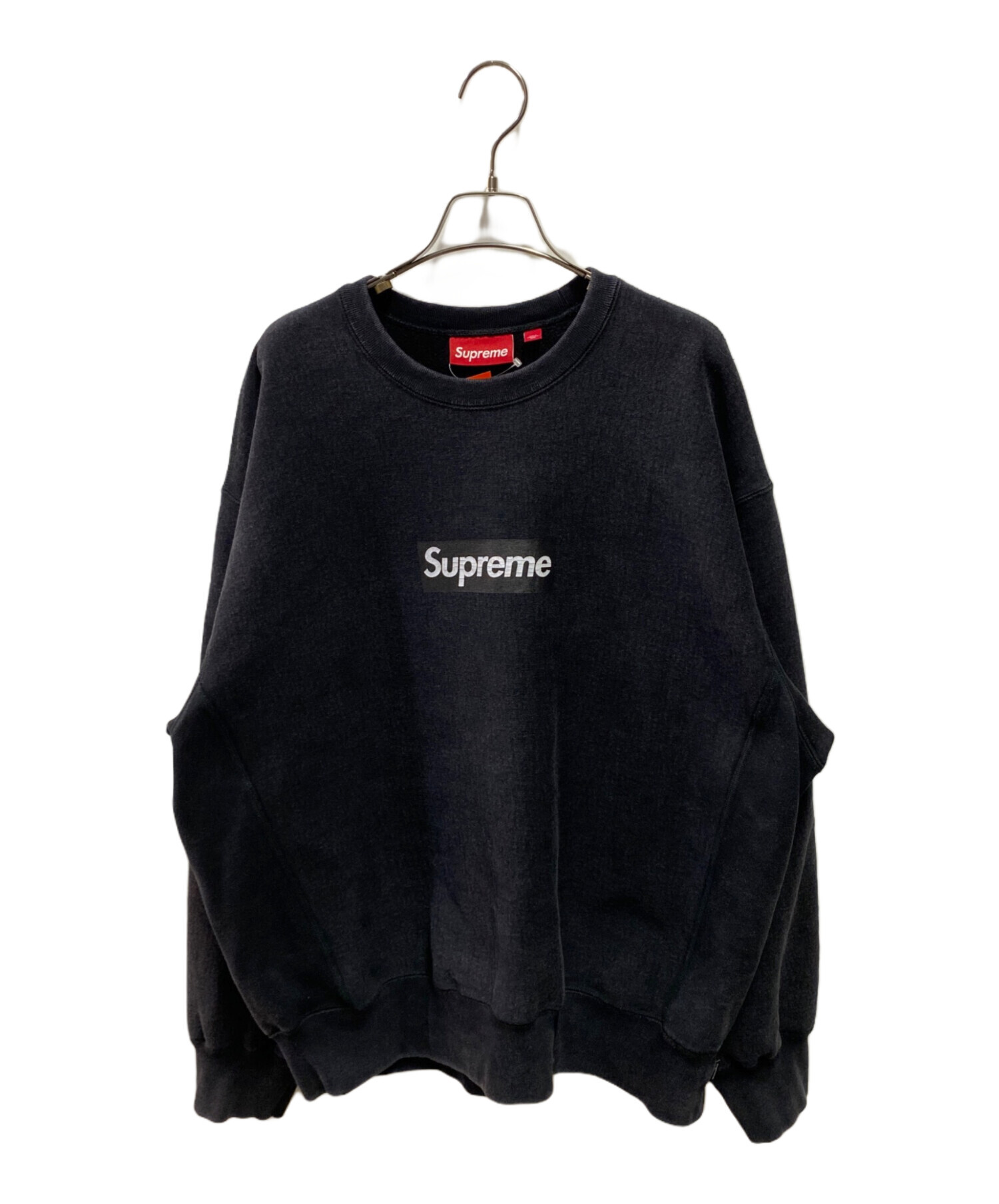 中古・古着通販】SUPREME (シュプリーム) Washed Box Logo Crewneck 