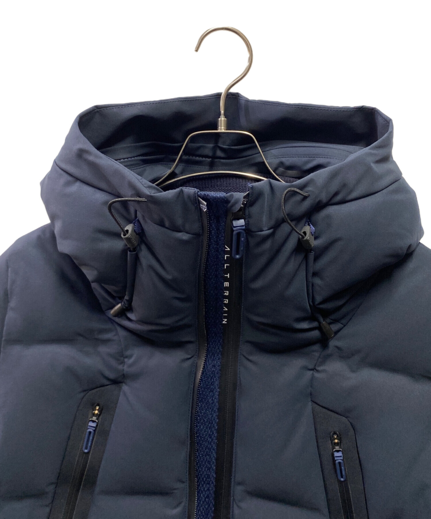 中古・古着通販】DESCENTE (デサント) 水沢ダウンジャケット ネイビー