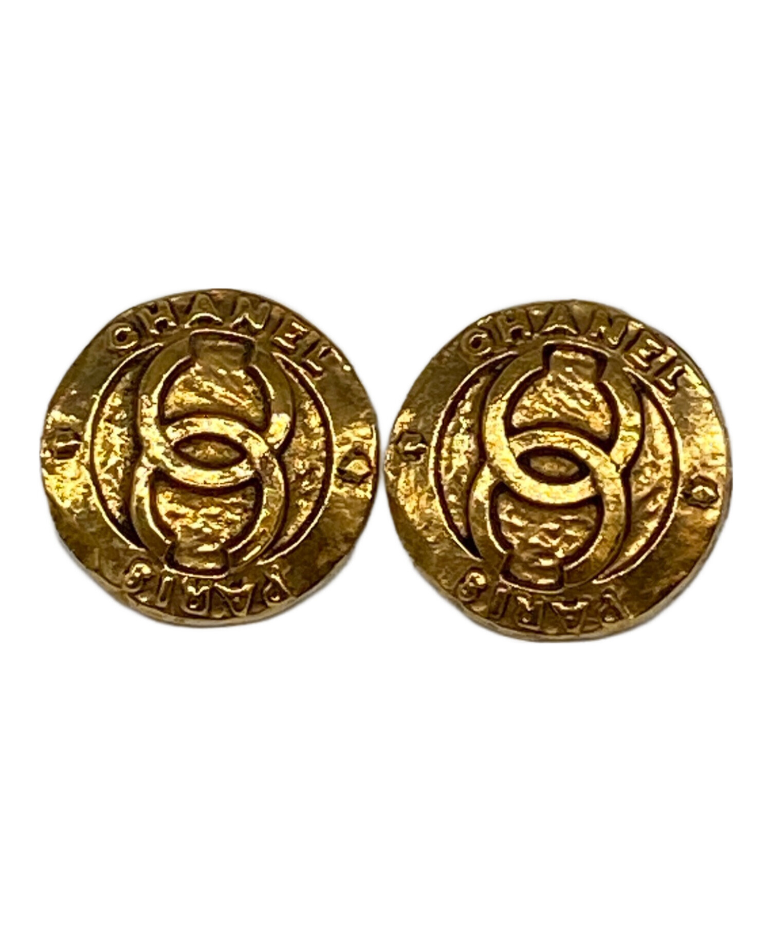 中古・古着通販】CHANEL (シャネル) ヴィンテージココマークイヤリング