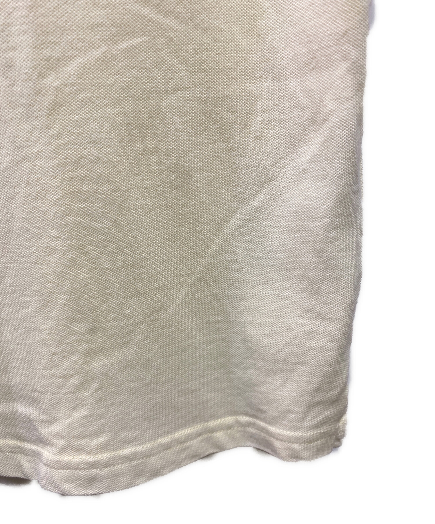中古・古着通販】WOOLRICH (ウールリッチ) ポロシャツ アイボリー 