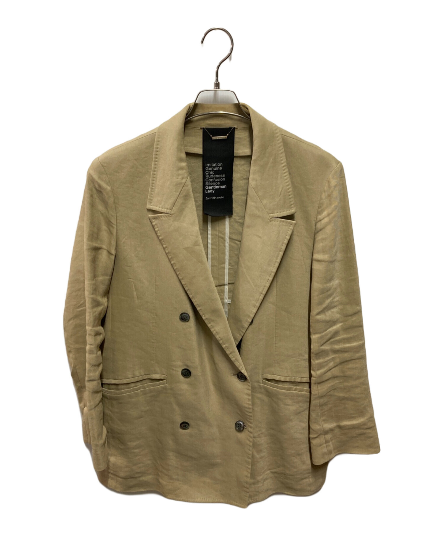 Chaos エシレブルゾン シアージャケット ベージュ カオス Chaos（カオス）の「エシレブルゾン（ブルゾン）」 - WEAR