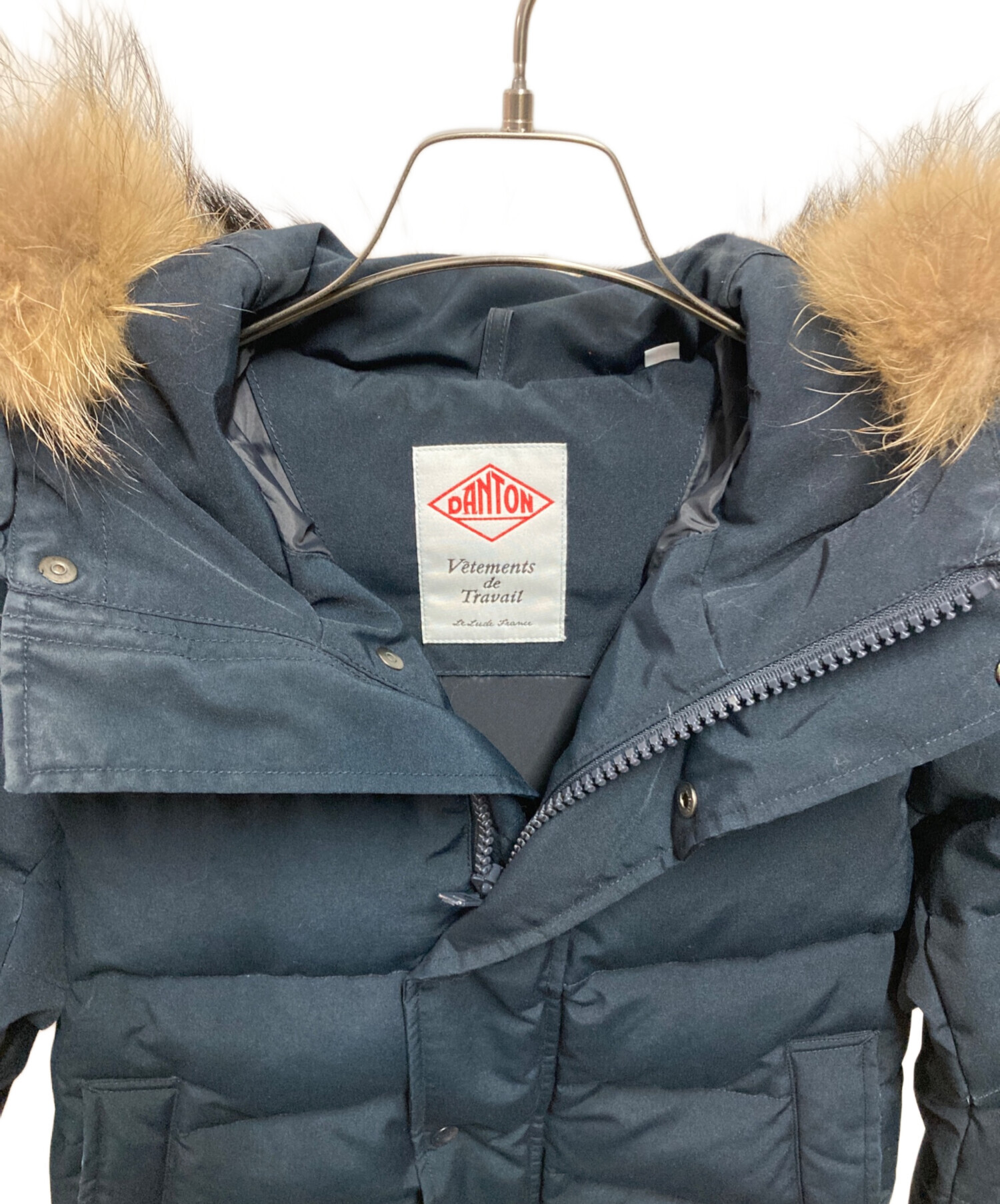 中古・古着通販】DANTON (ダントン) SHORT DOWN JACKET ネイビー