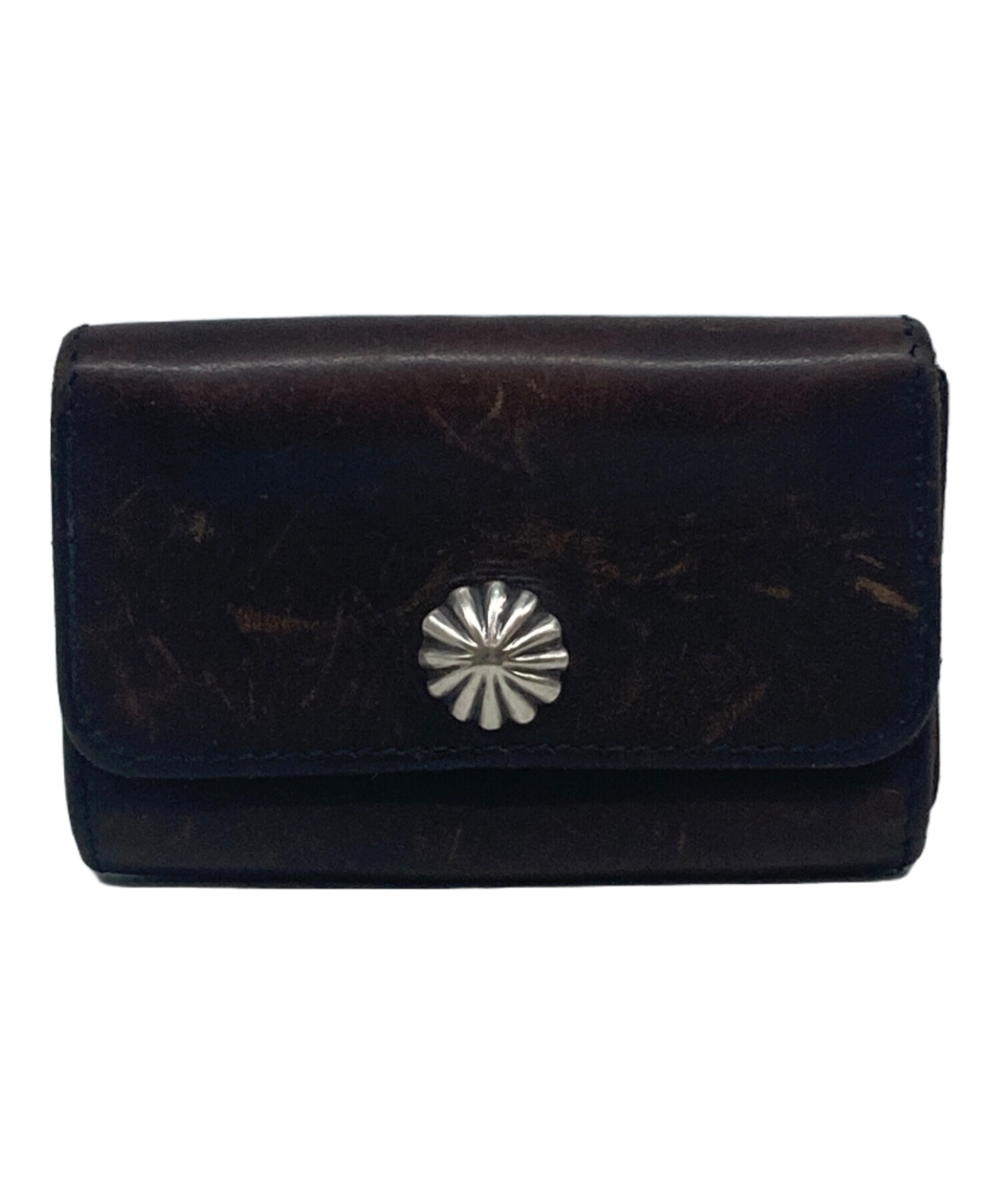 中古・古着通販】LARRY SMITH (ラリースミス) コンチョレザーコイン