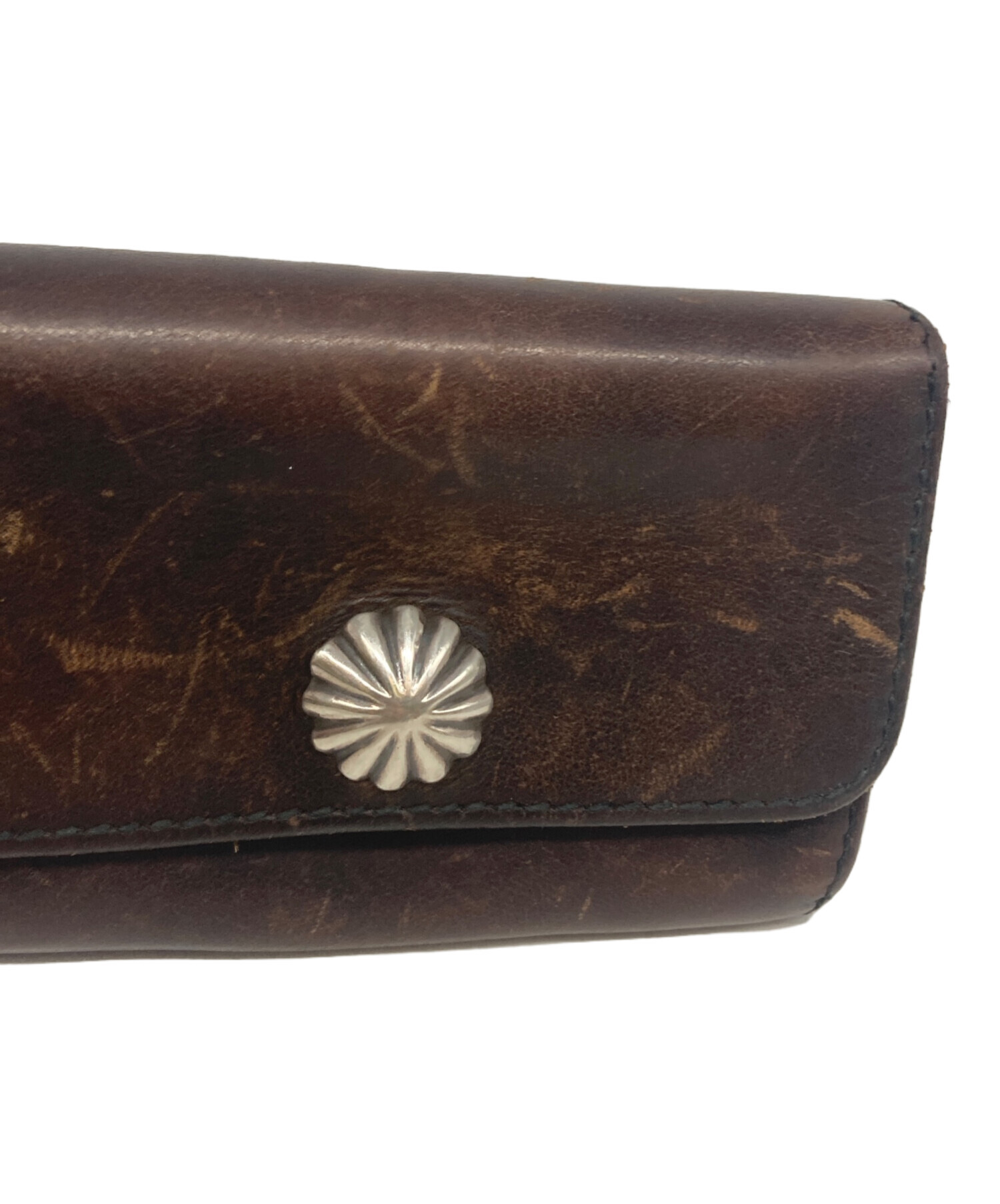 中古・古着通販】LARRY SMITH (ラリースミス) コンチョレザーコイン