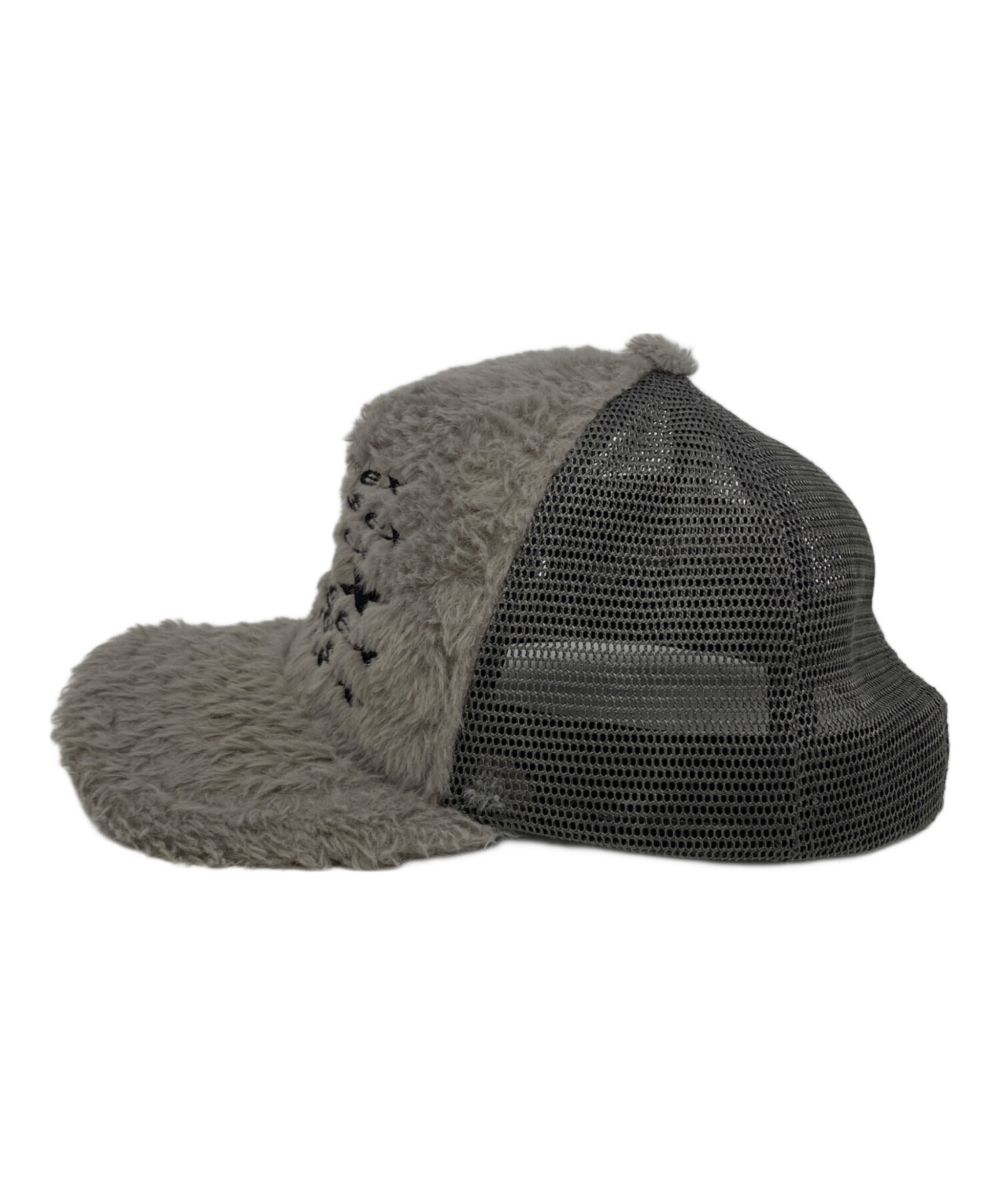 中古・古着通販】SEX (SEX) 25AW FUR CAP グレー｜ブランド・古着通販