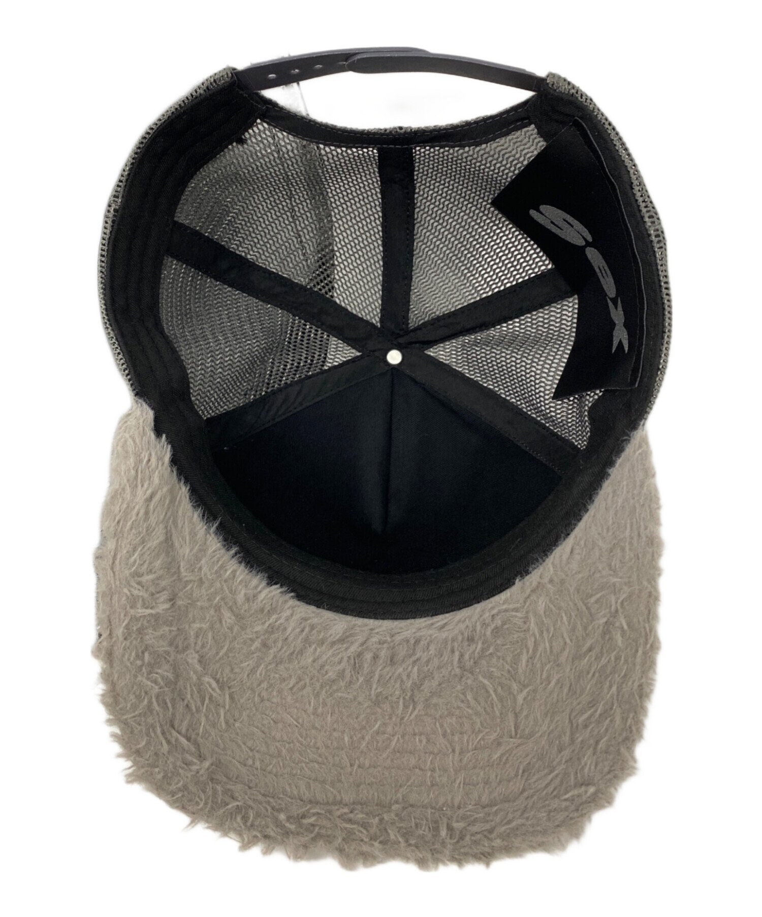 中古・古着通販】SEX (SEX) 25AW FUR CAP グレー｜ブランド・古着通販