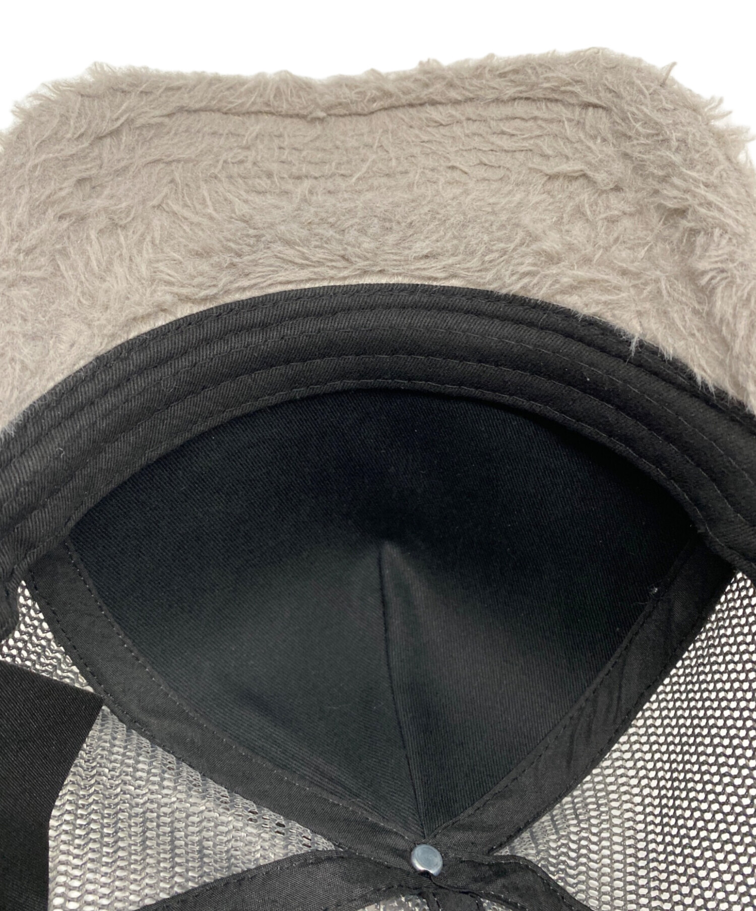 中古・古着通販】SEX (SEX) 25AW FUR CAP グレー｜ブランド・古着通販