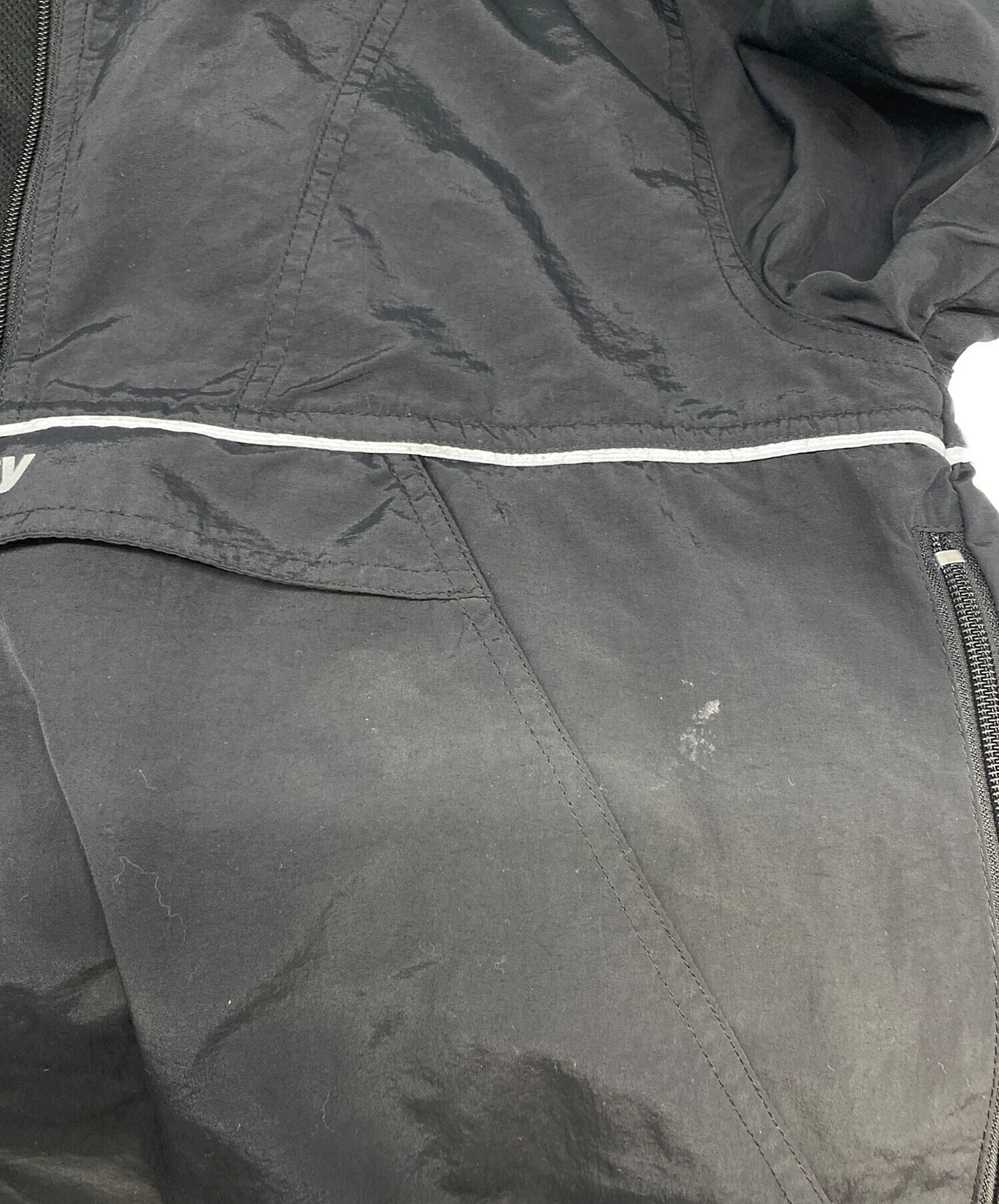 中古・古着通販】stussy (ステューシー) アノラックパーカー ブラック