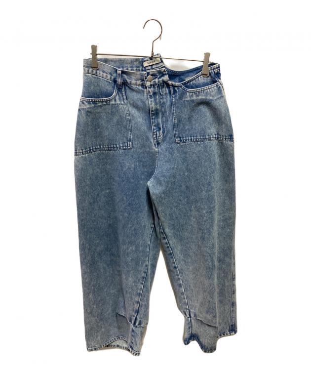 中古・古着通販】Andequal (アンドコール) back slit curve denim