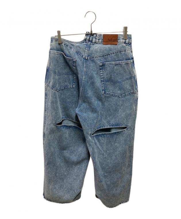 中古・古着通販】Andequal (アンドコール) back slit curve denim