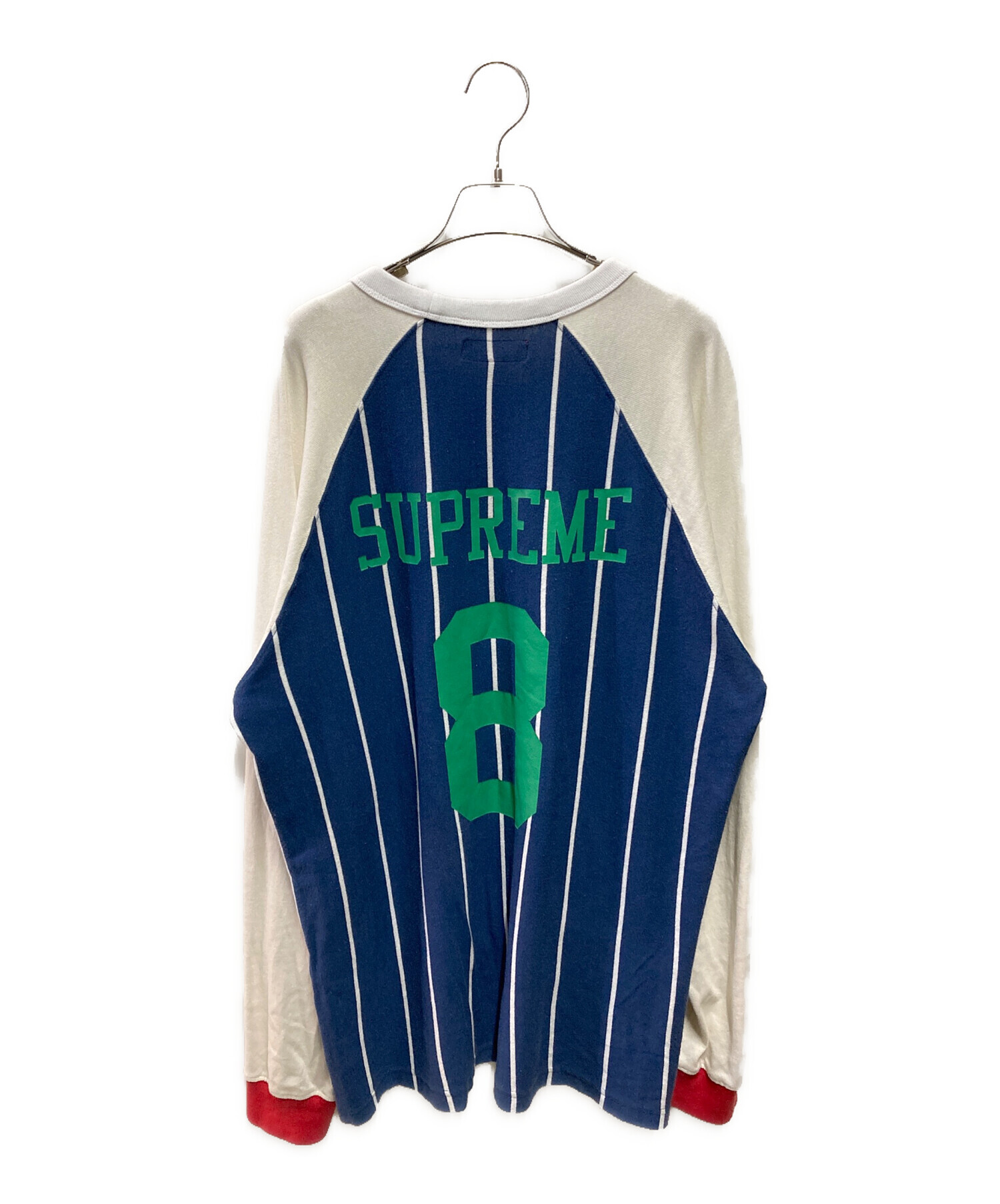 中古・古着通販】SUPREME (シュプリーム) Stripe Raglan L/S Top