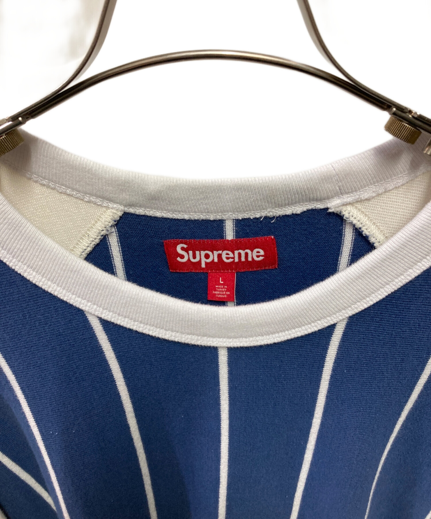 中古・古着通販】SUPREME (シュプリーム) Stripe Raglan L/S Top