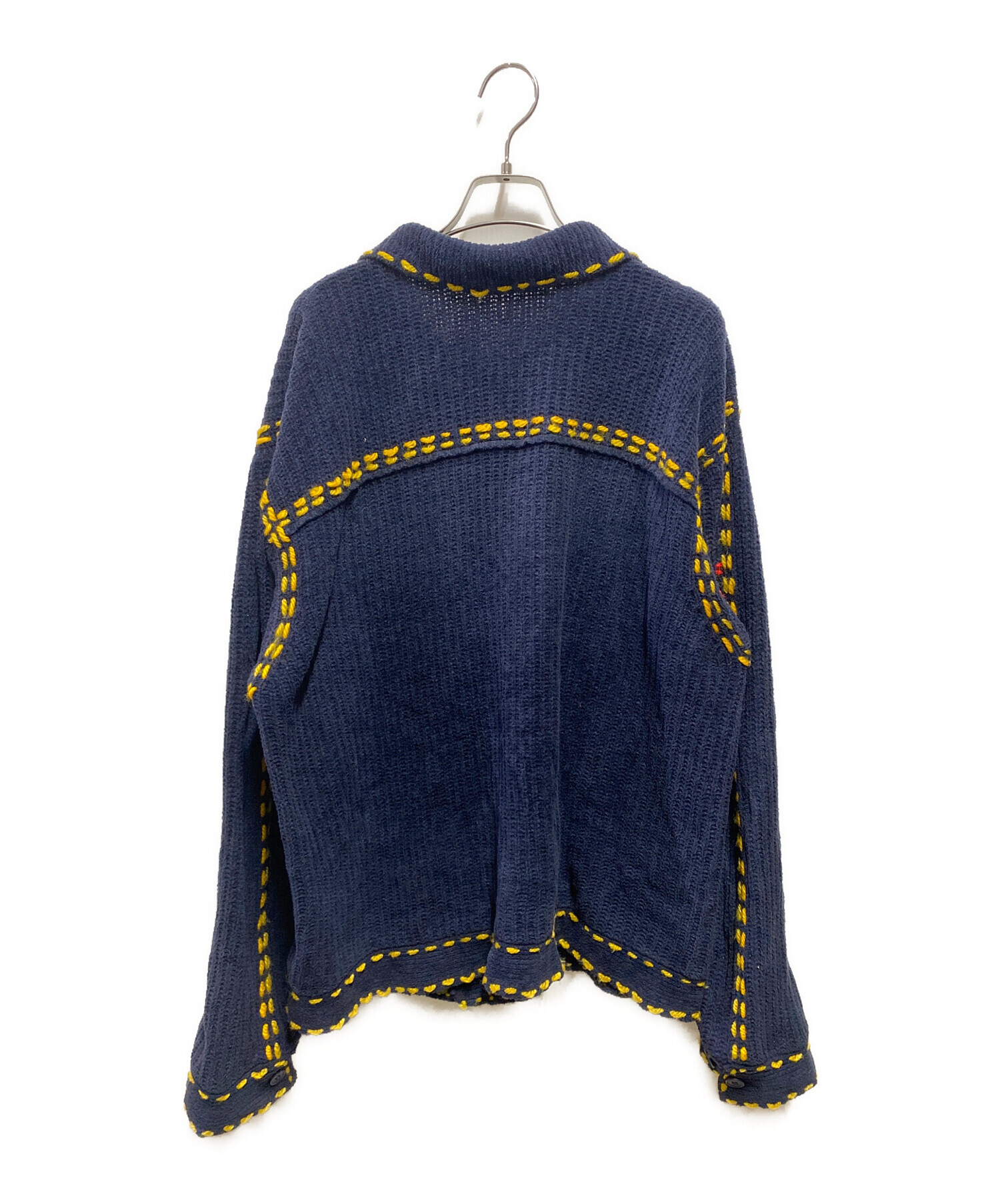 中古・古着通販】PHINGERIN (フィンガリン) PG1 Knit ネイビー サイズ