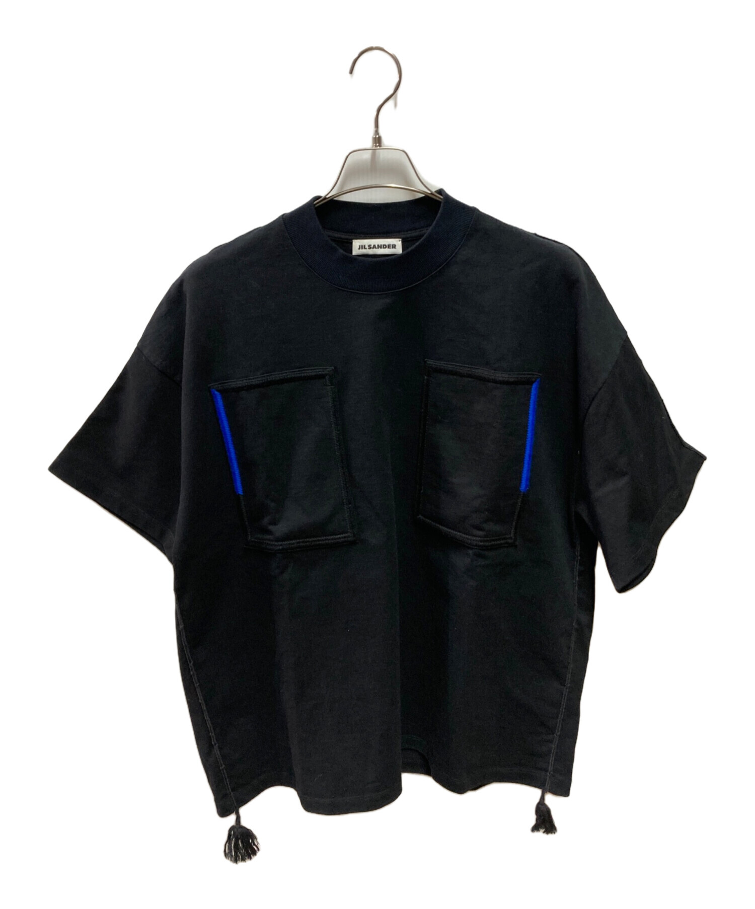 JIL SANDER ジルサンダー Tシャツ・カットソー XS 黒 【古着】【中古】【送料無料】 JIL SANDER - JIL SANDER ジルサンダー Tシャツ・カットソー S 黒