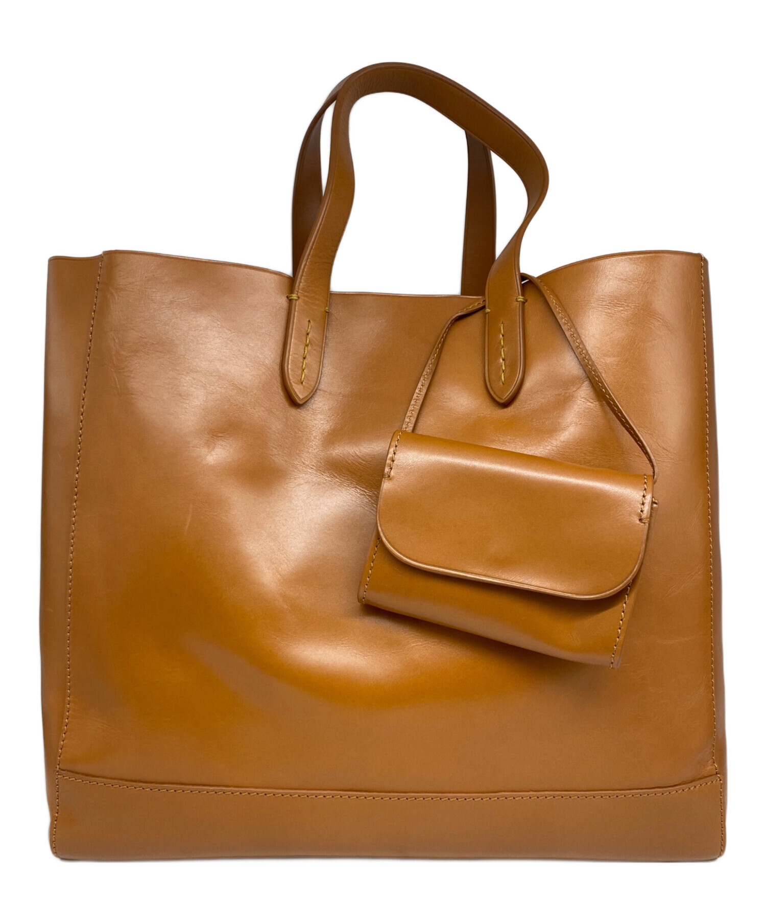 中古・古着通販】RALPH LAUREN (ラルフローレン) レザートートバッグ