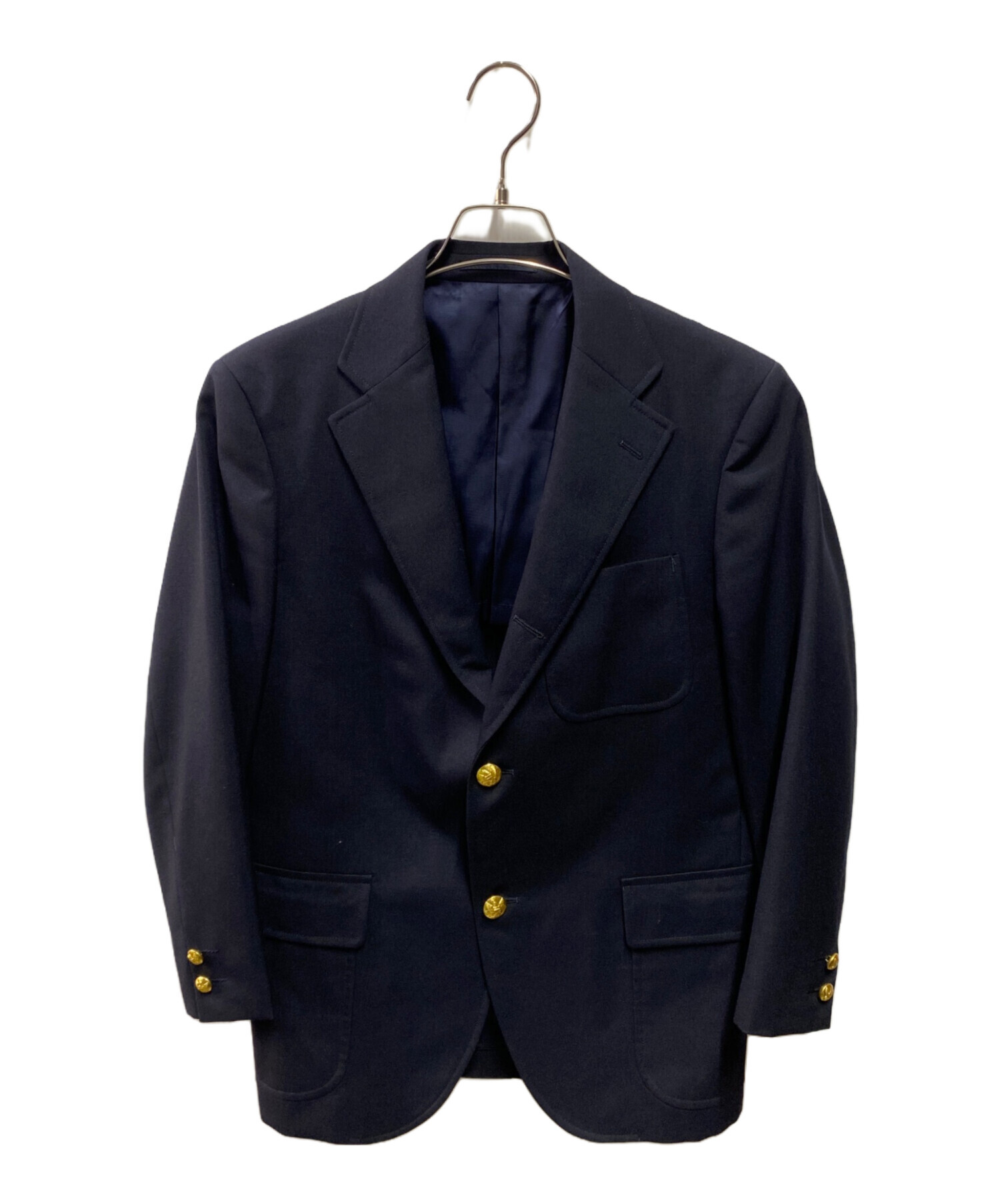 中古・古着通販】J.PRESS (ジェイプレス) 金釦紺ブレザー ネイビー
