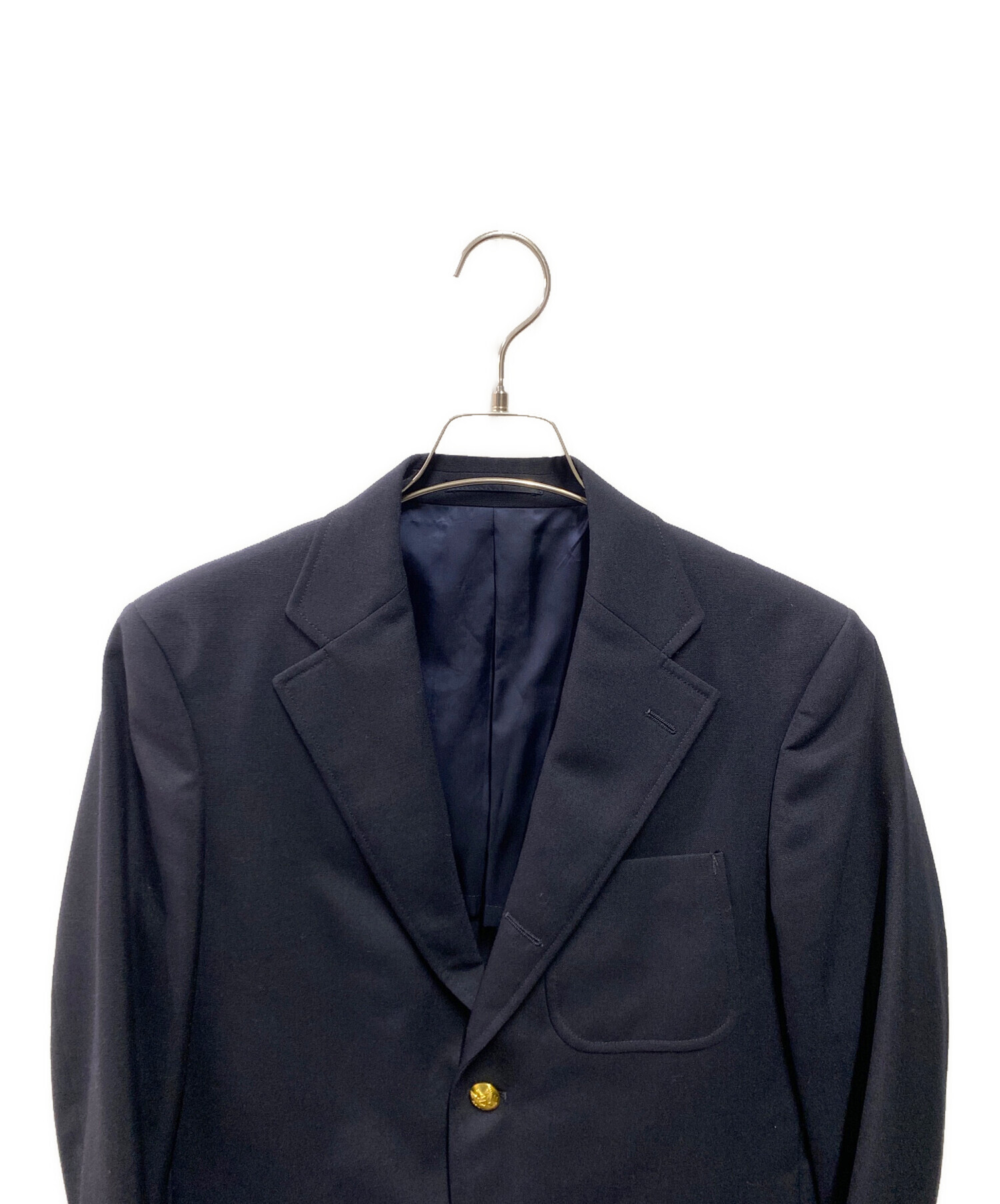 中古・古着通販】J.PRESS (ジェイプレス) 金釦紺ブレザー ネイビー