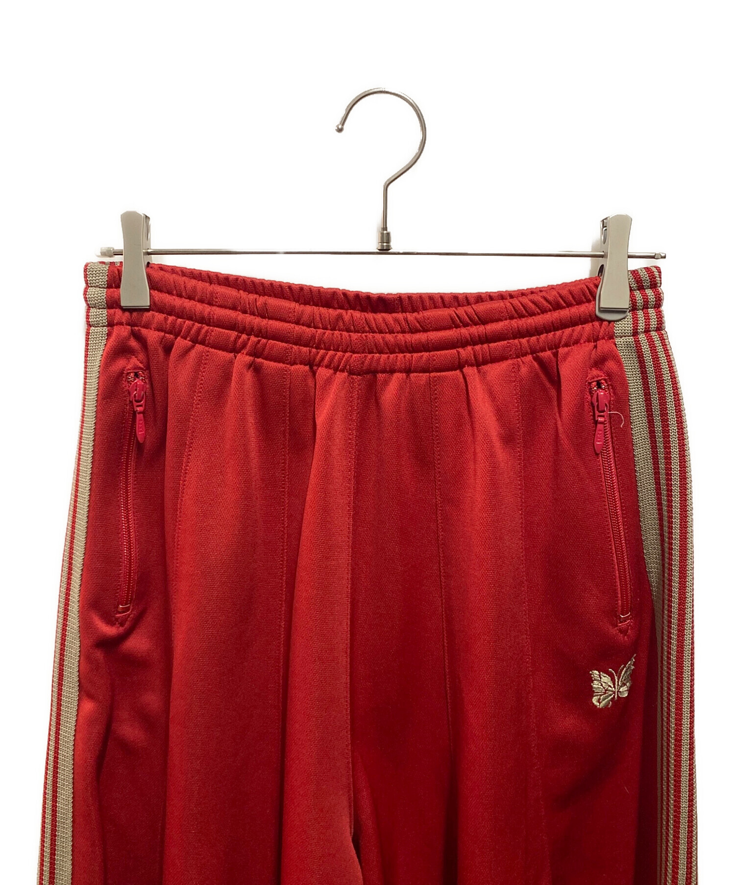 中古・古着通販】Needles (ニードルズ) H.D. Track Pant レッド サイズ