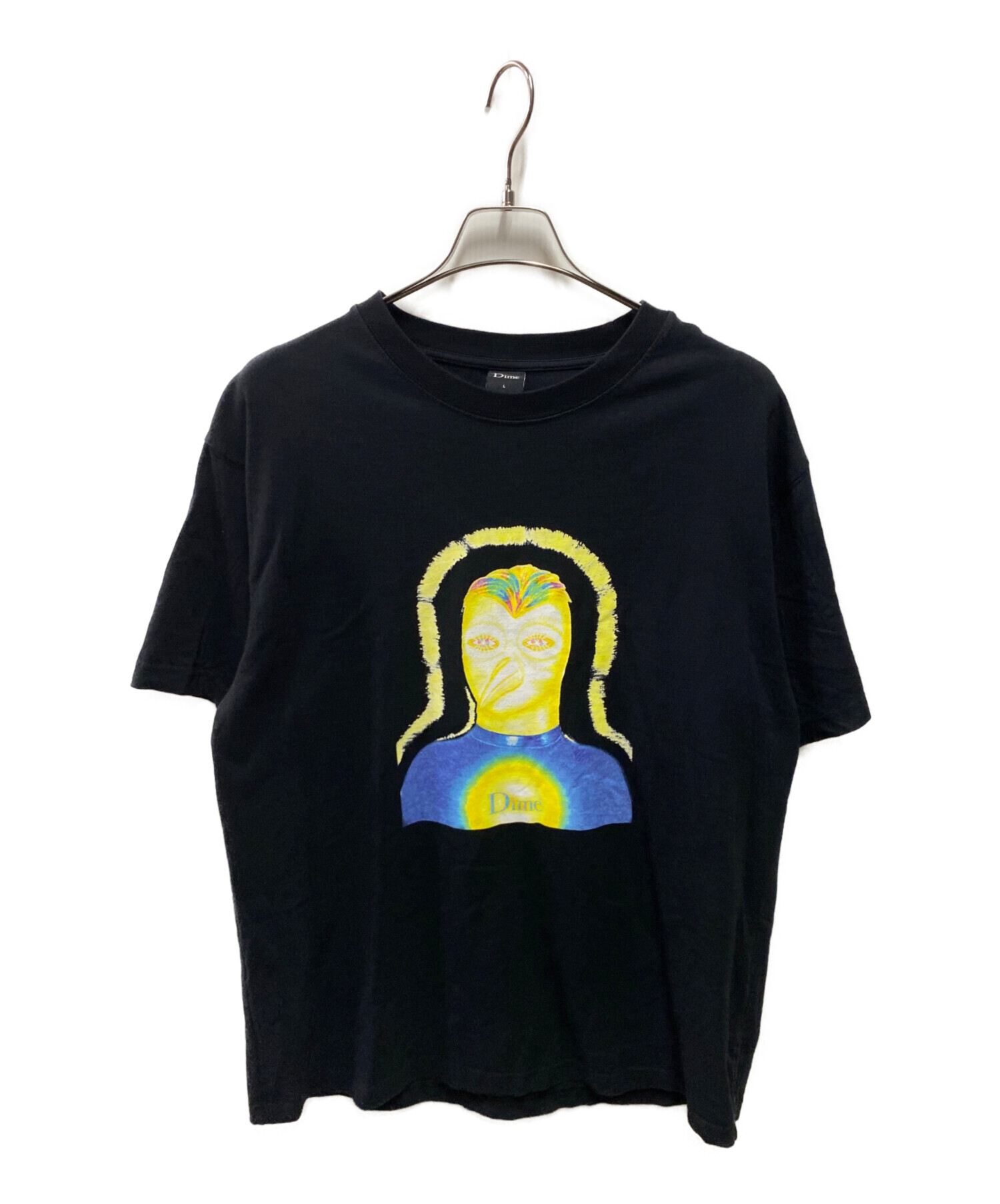 中古・古着通販】Dime (ダイム) GORLOG T-SHIRT ブラック サイズ:L 