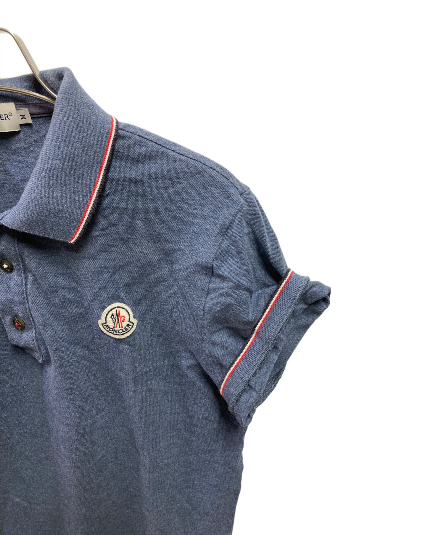 MONCLER モンクレール ポロシャツ 襟ロゴ 袖ワッペンユニセックス【美