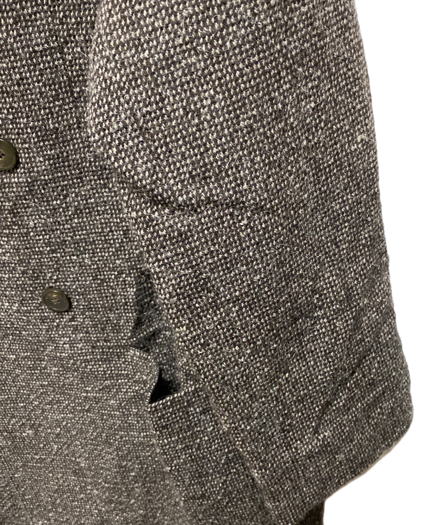 中古・古着通販】TODAYFUL (トゥデイフル) Doublecollar Tweed Coat