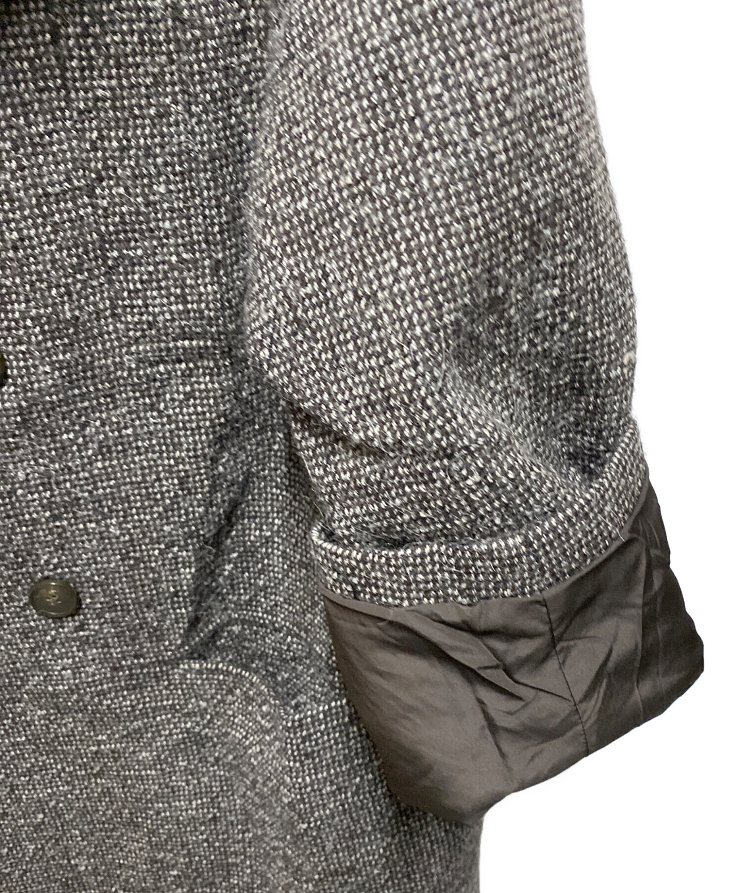 中古・古着通販】TODAYFUL (トゥデイフル) Doublecollar Tweed Coat