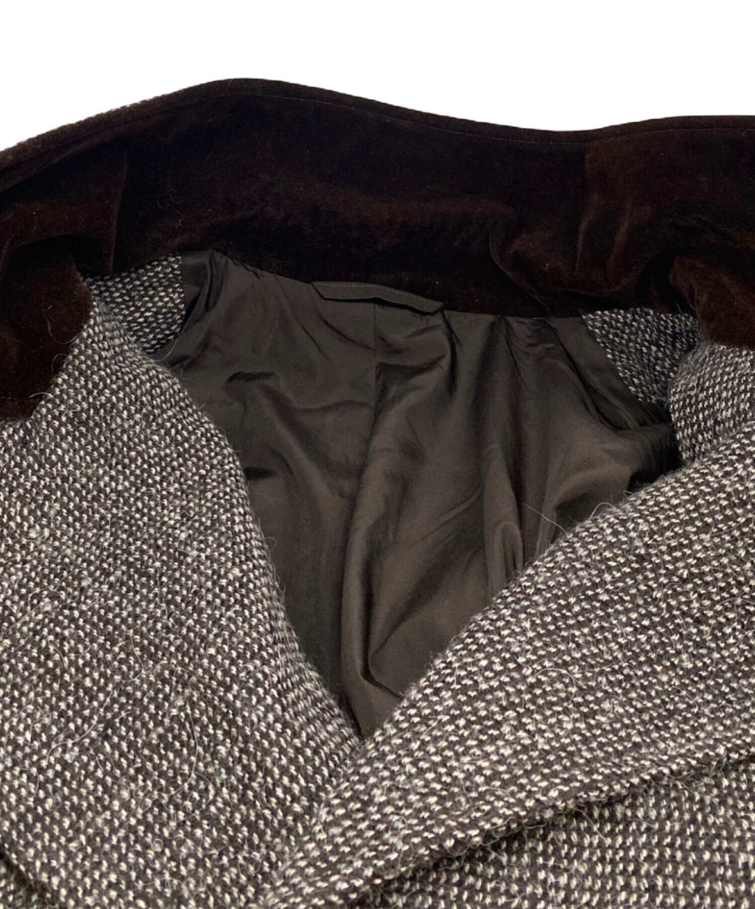 中古・古着通販】TODAYFUL (トゥデイフル) Doublecollar Tweed Coat