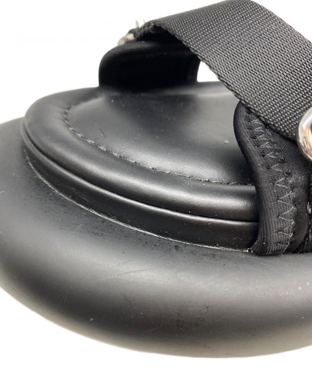 中古・古着通販】ENFOLD (エンフォルド) TUBE-SOLE SANDAL ブラック