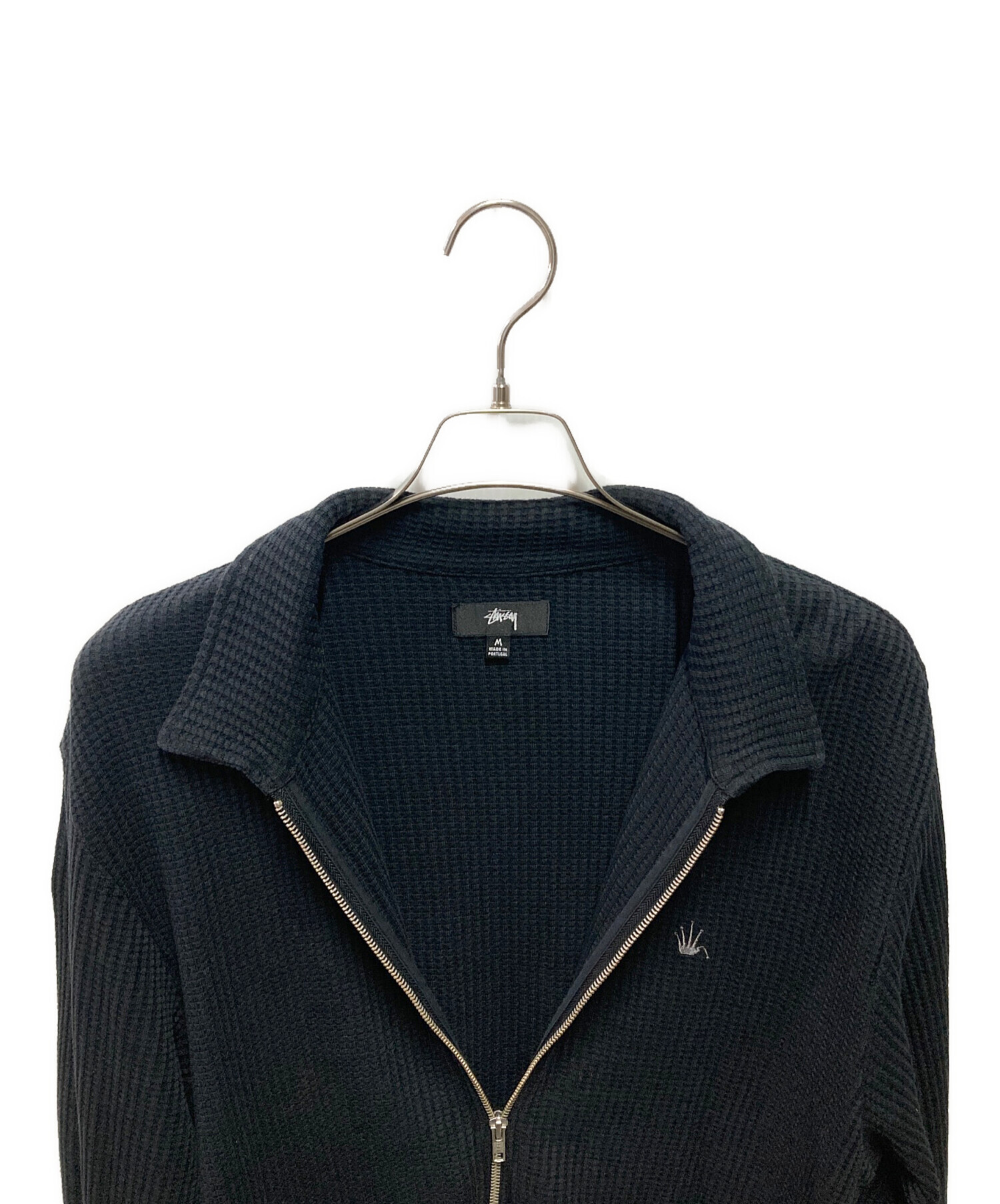 中古・古着通販】stussy (ステューシー) BIG THERMAL ZIP SHIRT