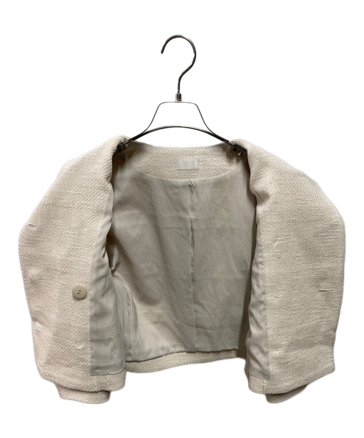 中古・古着通販】cygne (シーニュ) コットンツイードジャケット