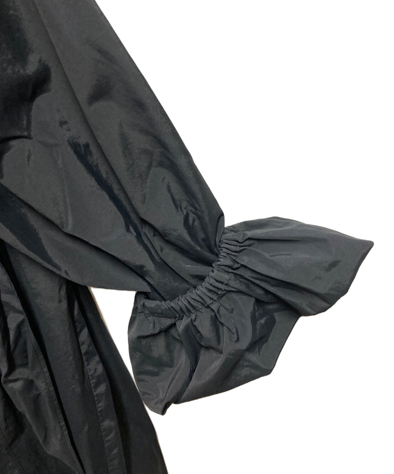 中古・古着通販】YORI (ヨリ) ビッグリボン撥水ロングパーカー