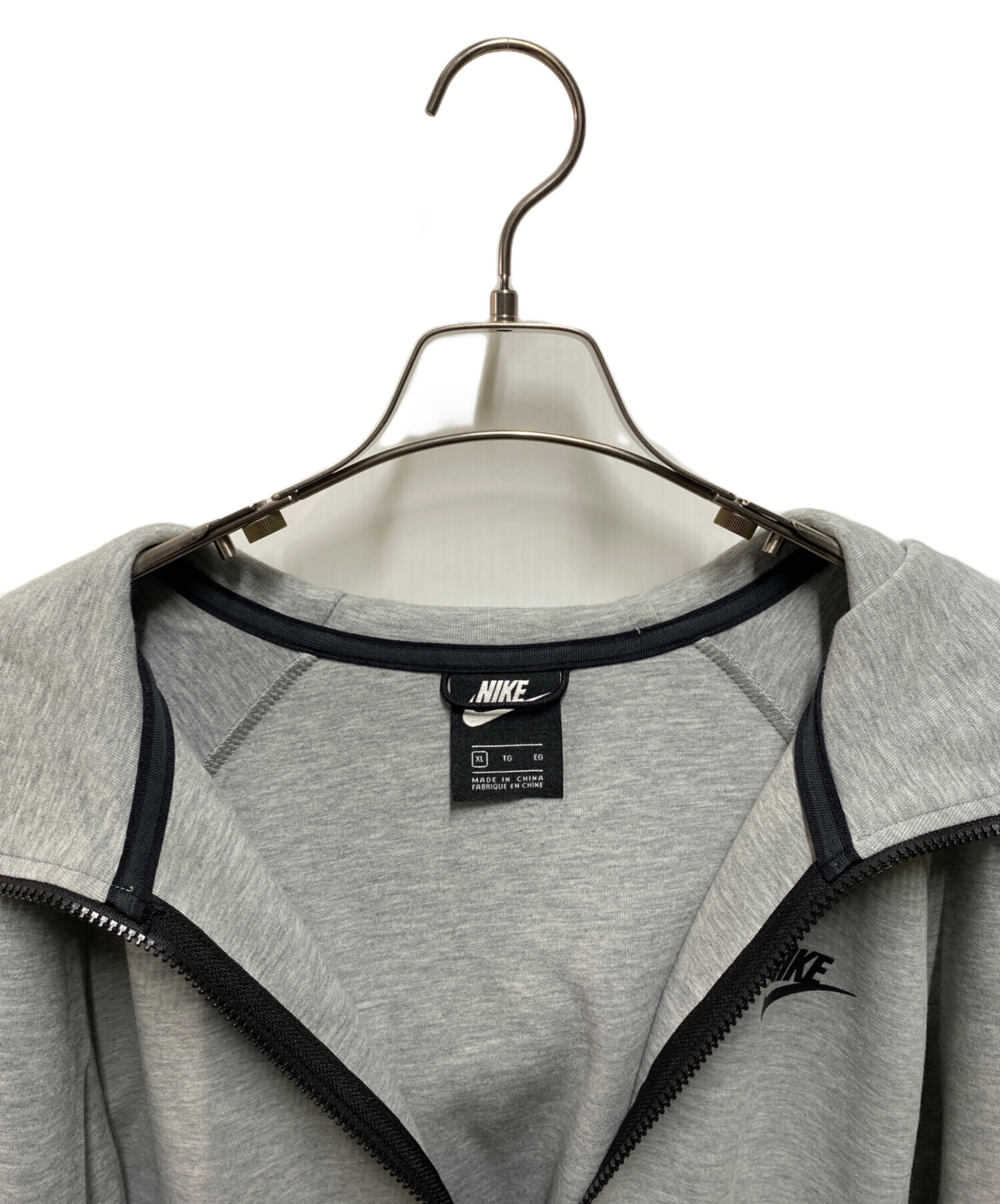中古・古着通販】NIKE (ナイキ) TECH FLEECE HOODIE グレー サイズ
