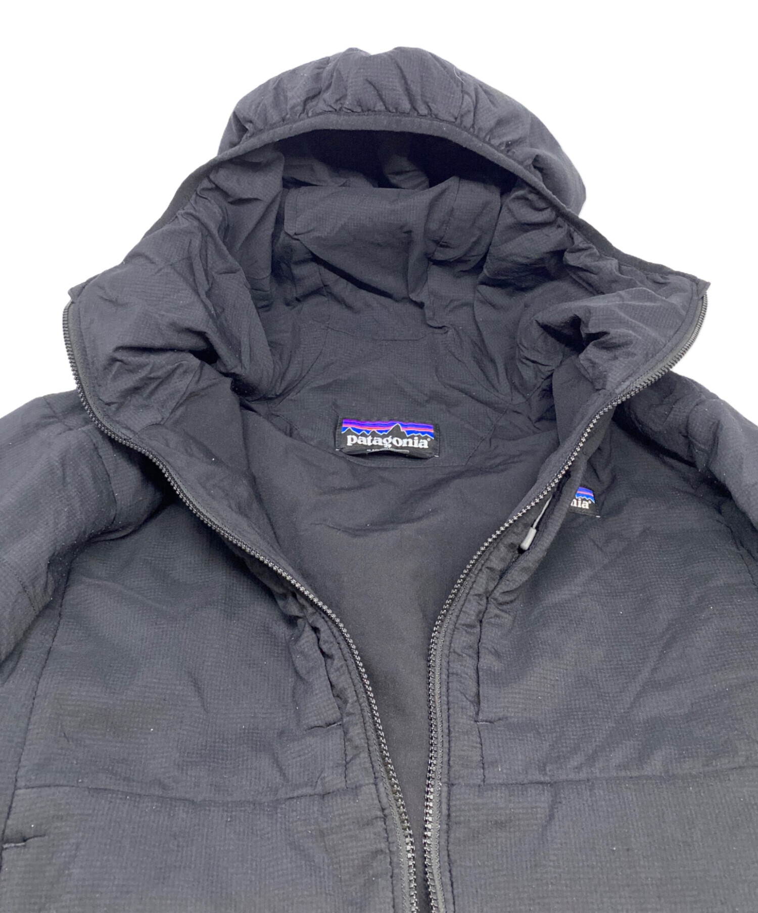 中古・古着通販】Patagonia (パタゴニア) ナノエア・フーディ ブラック 