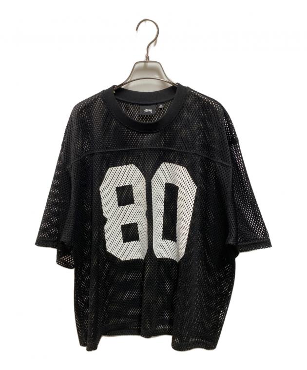 中古・古着通販】stussy (ステューシー) Team Jersey 80 Mesh ブラック