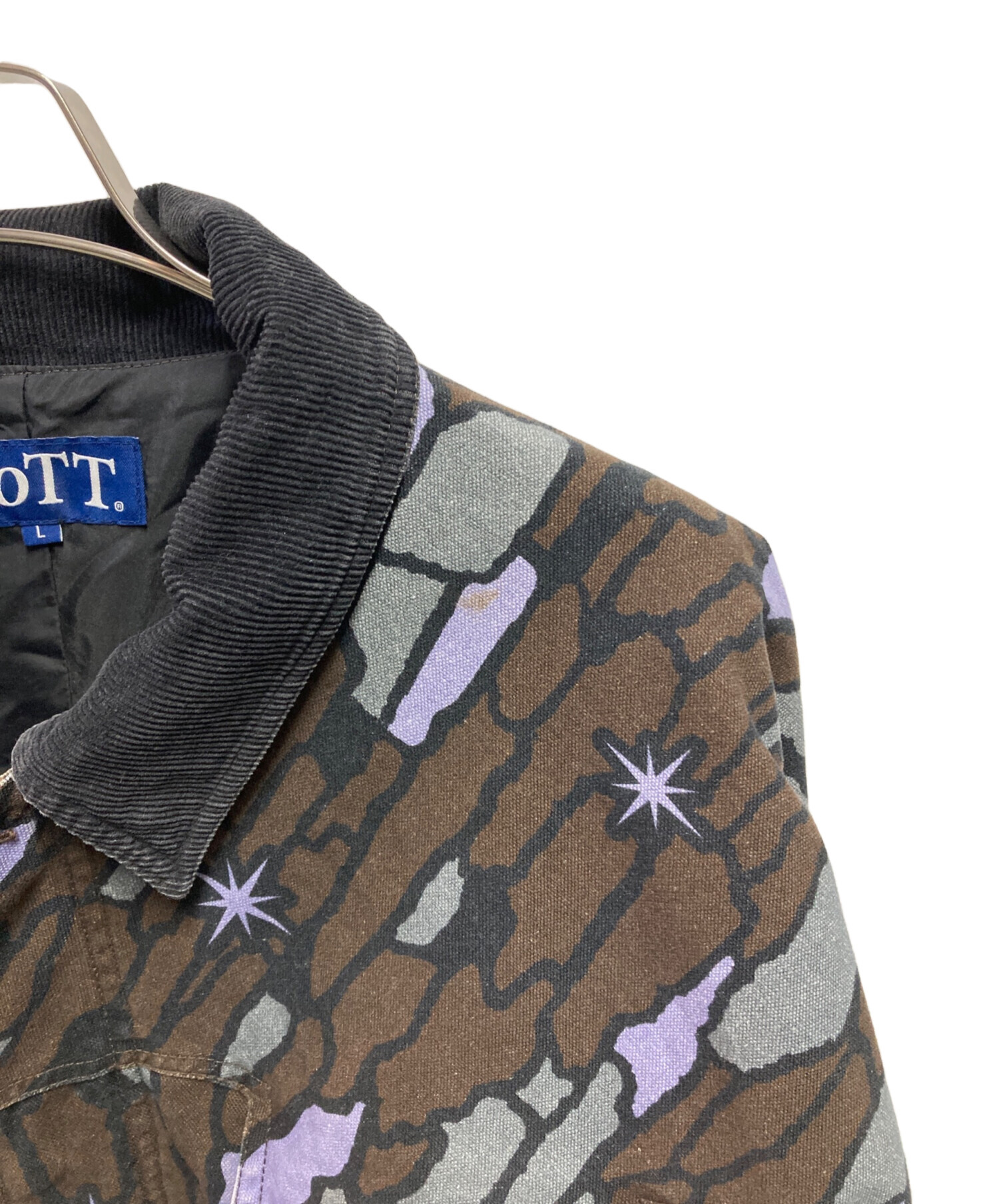 中古・古着通販】BoTT (ボット) Canvas Work Jacket ブラウン サイズ:L