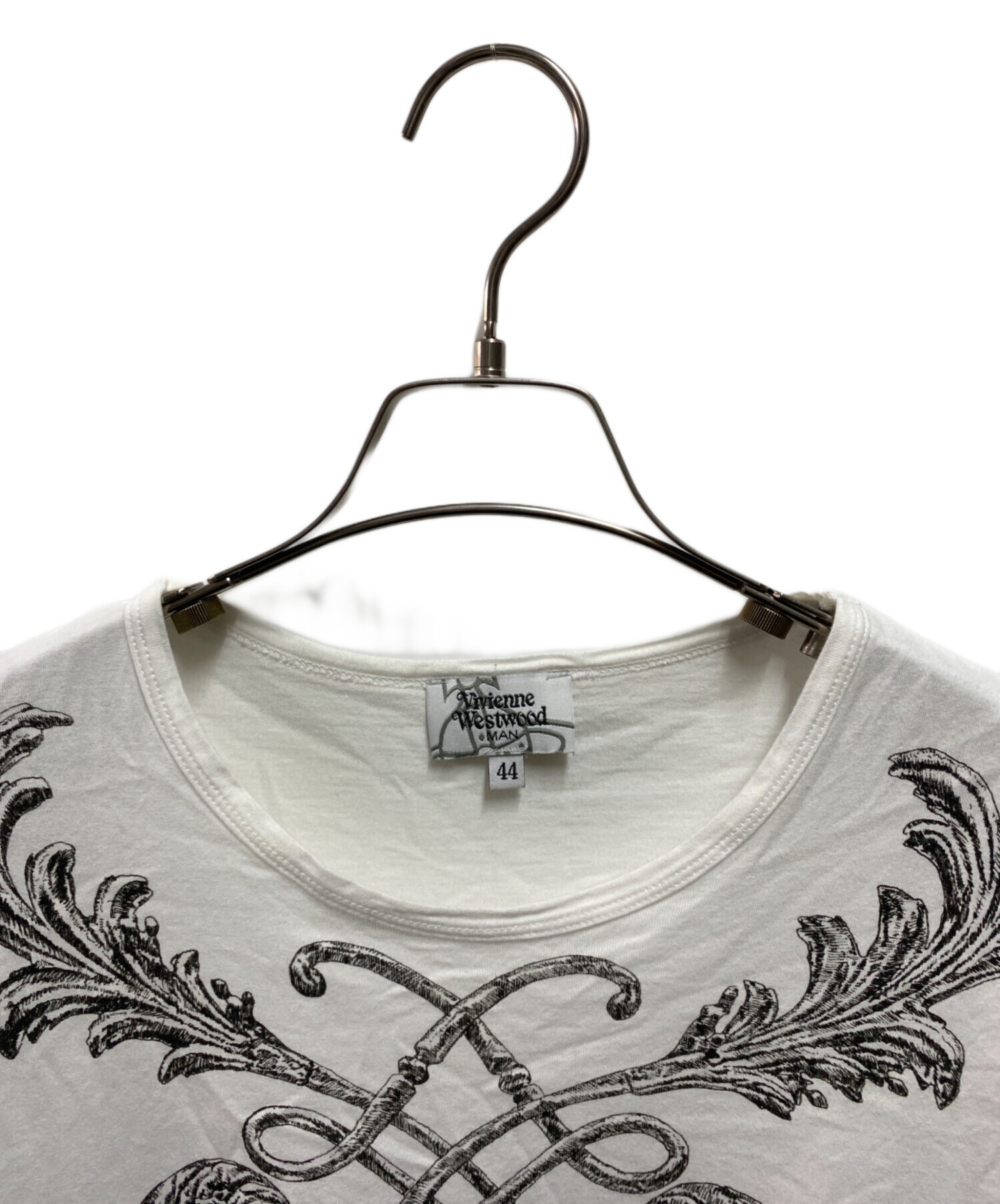 Vivienne Westwood (ヴィヴィアンウエストウッド) Tシャツ ホワイト サイズ:44 Vivienne Westwood (ヴィヴィアンウエストウッド) Tシャツ ホワイト サイズ:44