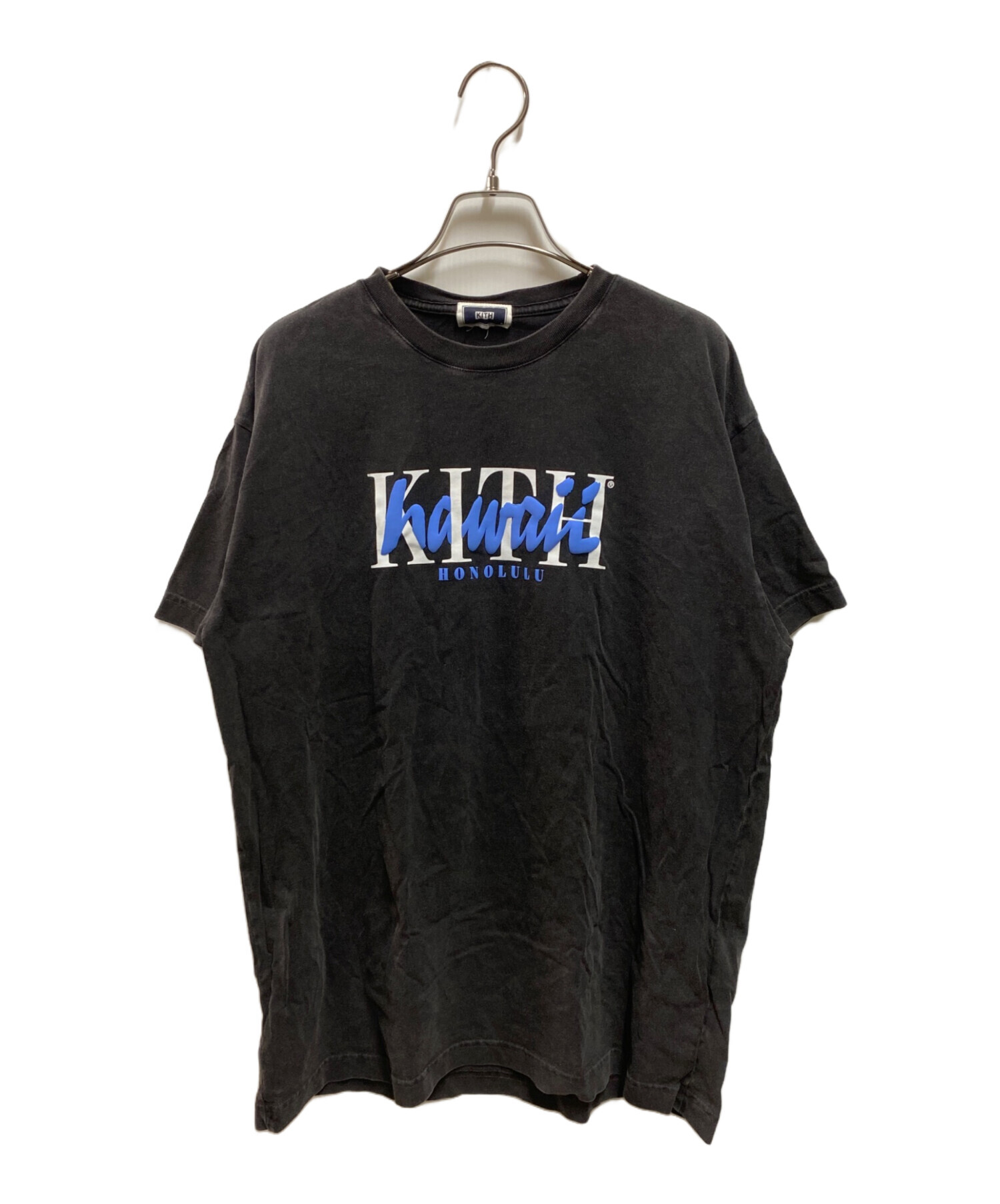 中古・古着通販】KITH (キス) Honolulu Script T ブラック サイズ:M