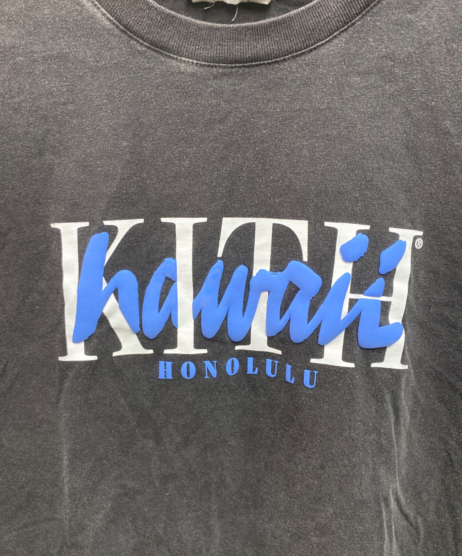 中古・古着通販】KITH (キス) Honolulu Script T ブラック サイズ:M