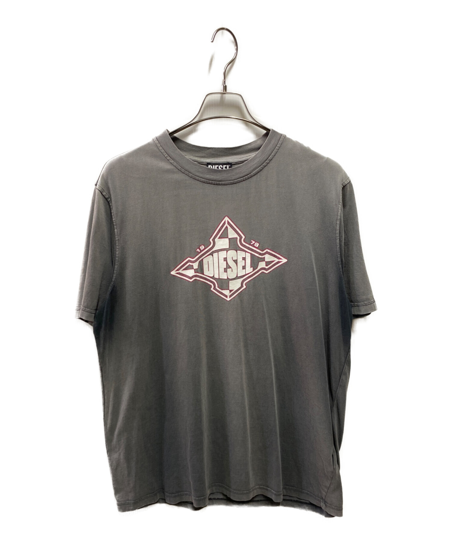 中古・古着通販】DIESEL (ディーゼル) Tシャツ グレー サイズ:L 