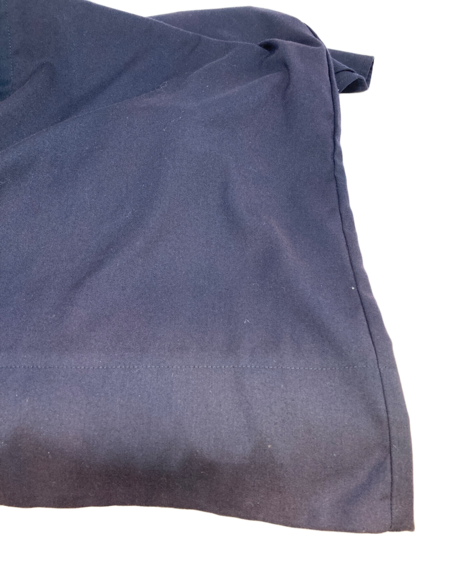 中古・古着通販】SOEJU (ソージュ) ロングシャツワンピース ネイビー