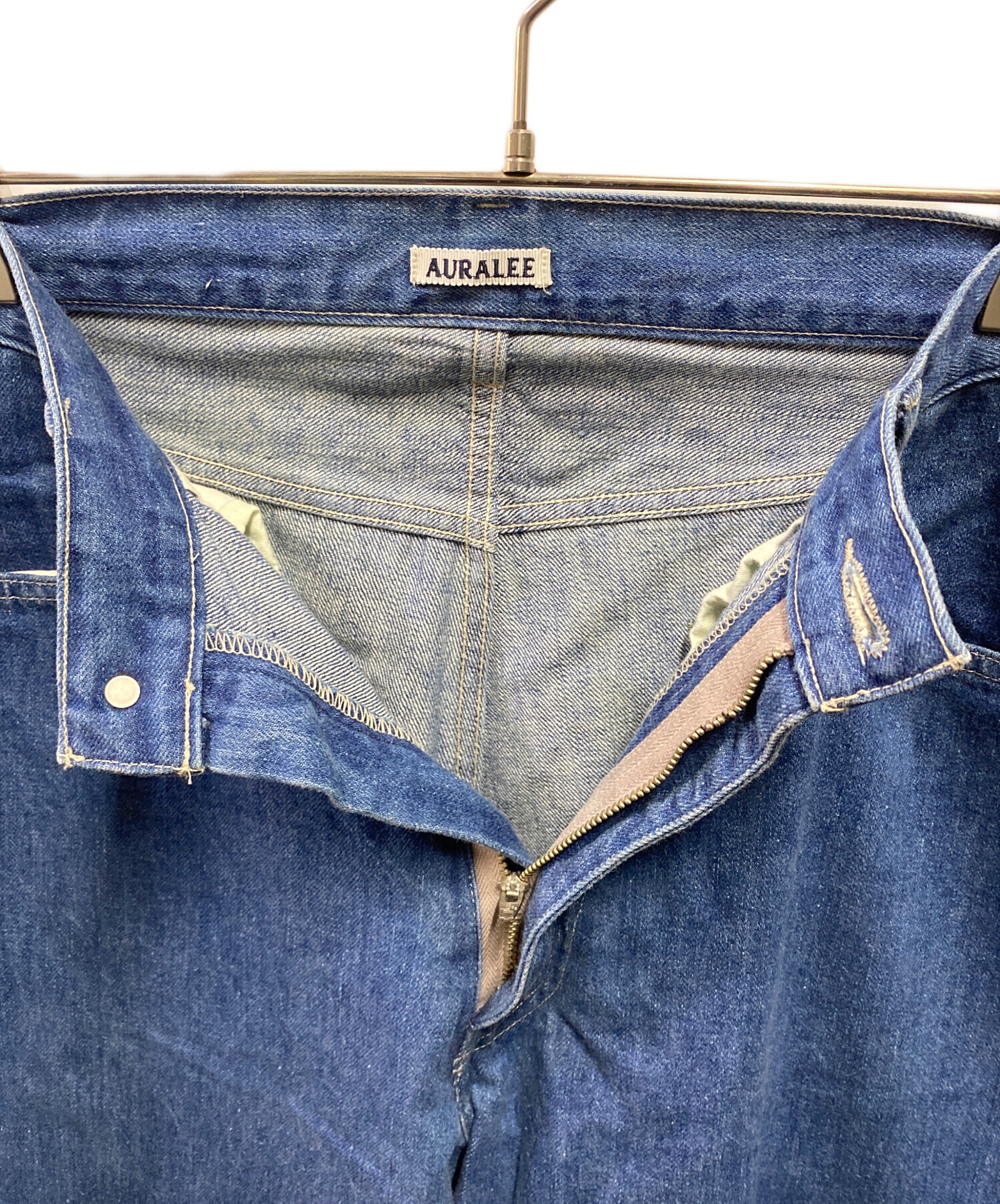 中古・古着通販】AURALEE (オーラリー) SELVEDGE LIGHT DENIM PANTS 