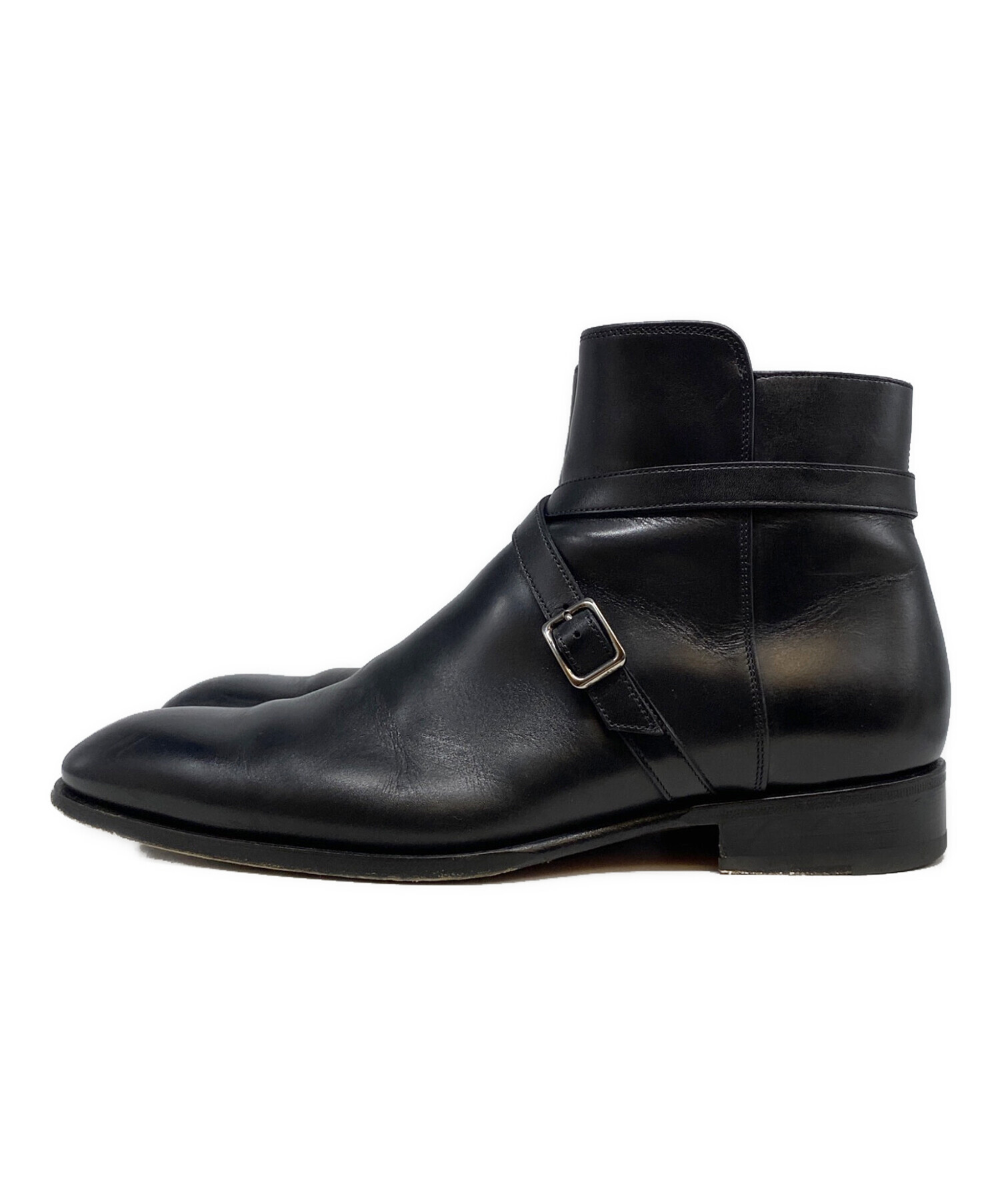 サントーニ　ブーツ　ブラック 中古・古着通販】Santoni (サントーニ) CARTER サイドジップブーツ