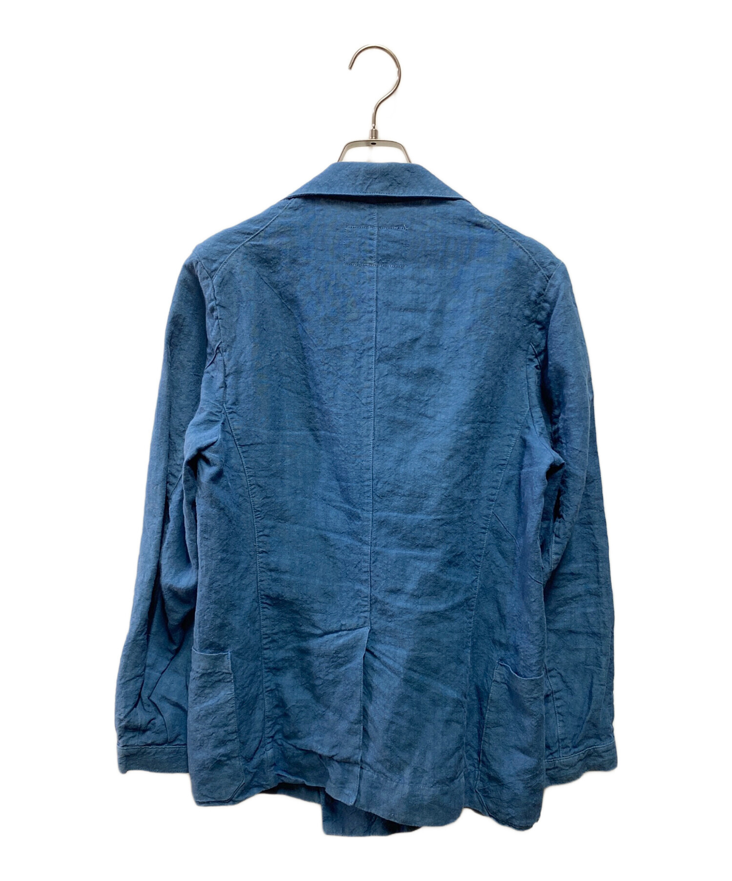ウティ outil リバーシブルジャケット フレンチヴィンテージリネン 中古・古着通販】OUTIL (ウティ) リネンフレンチワークジャケット