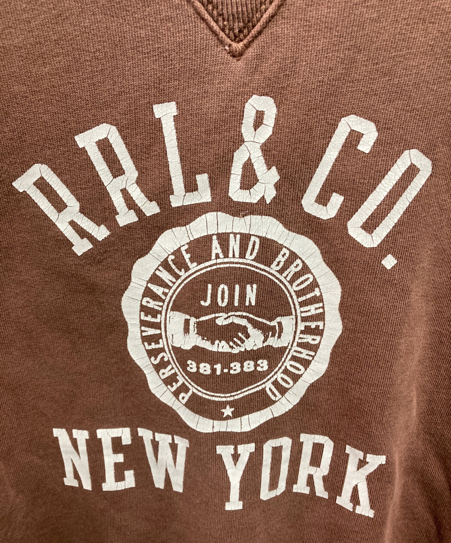 中古・古着通販】RRL (ダブルアールエル) 両Vガゼットスウェット 