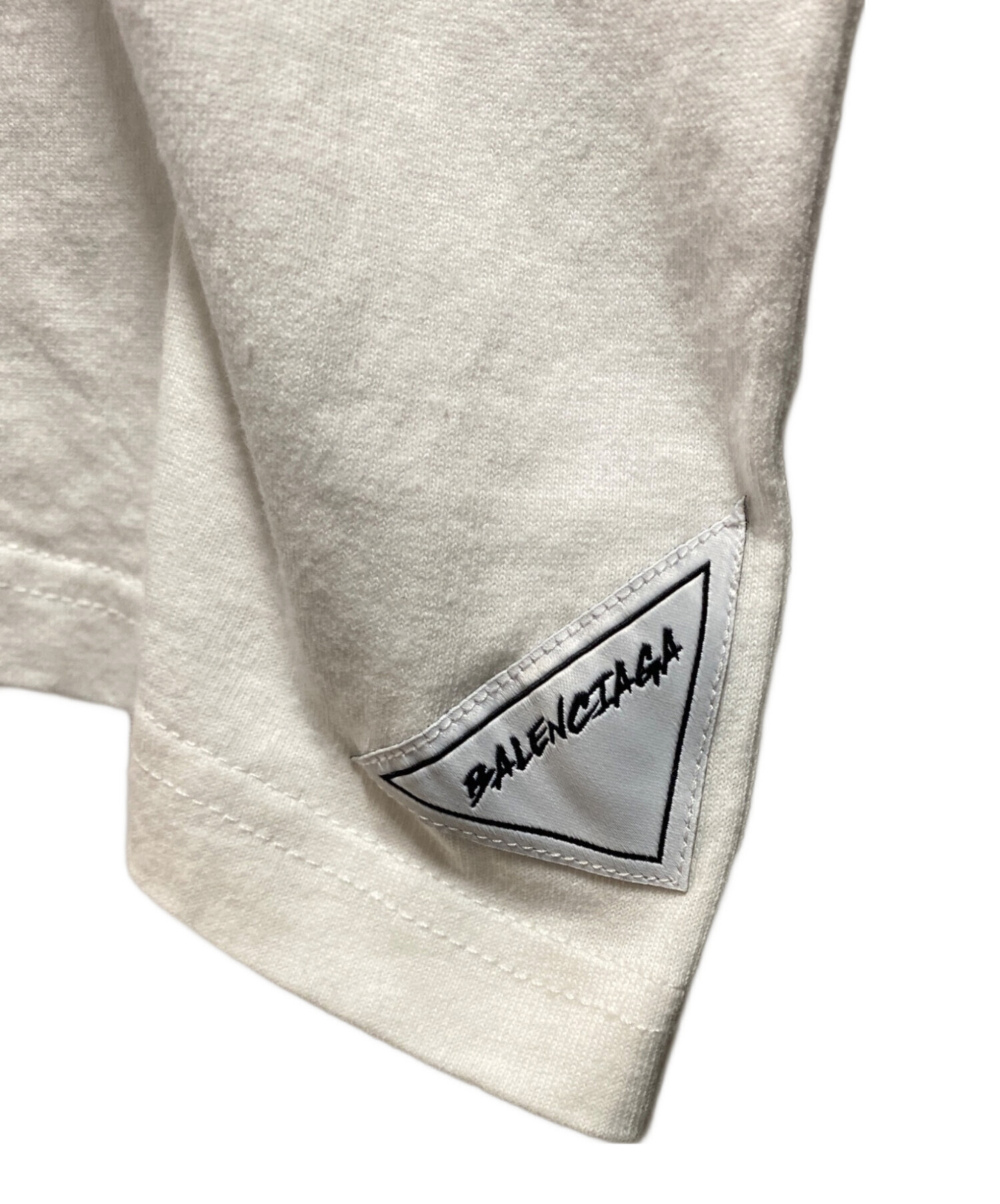 中古・古着通販】BALENCIAGA (バレンシアガ) Shifted T-shirt ホワイト