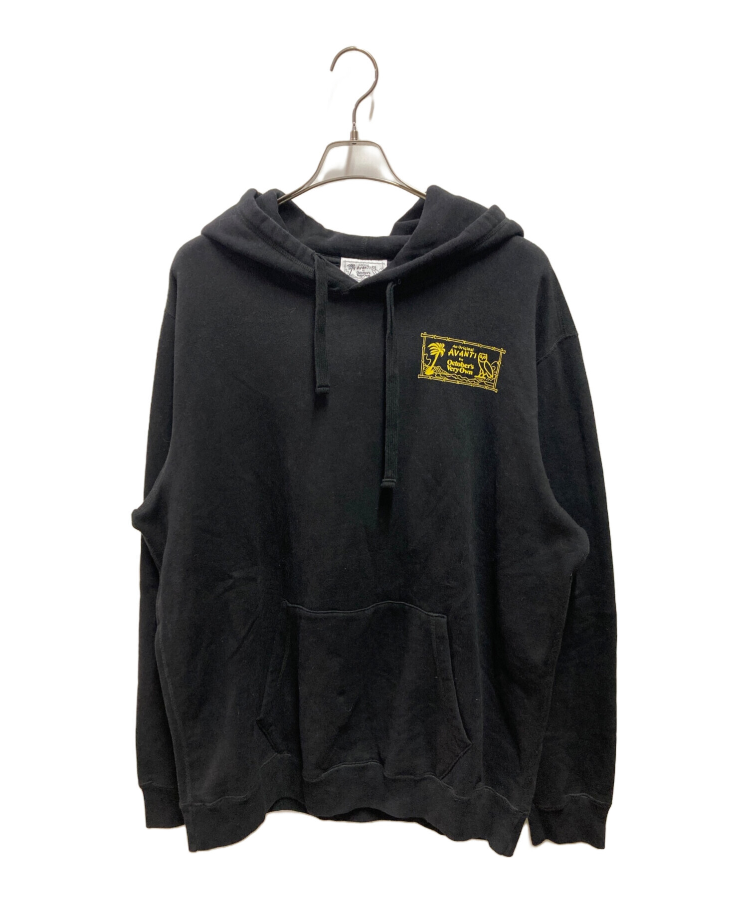 BEN TAVERNITI  ベンタヴァニティ パーカー S 黒 【古着】【中古】【送料無料】 中古・古着通販】OCTOBERS VERY OWN (オクトーバーズ ベリー オウン