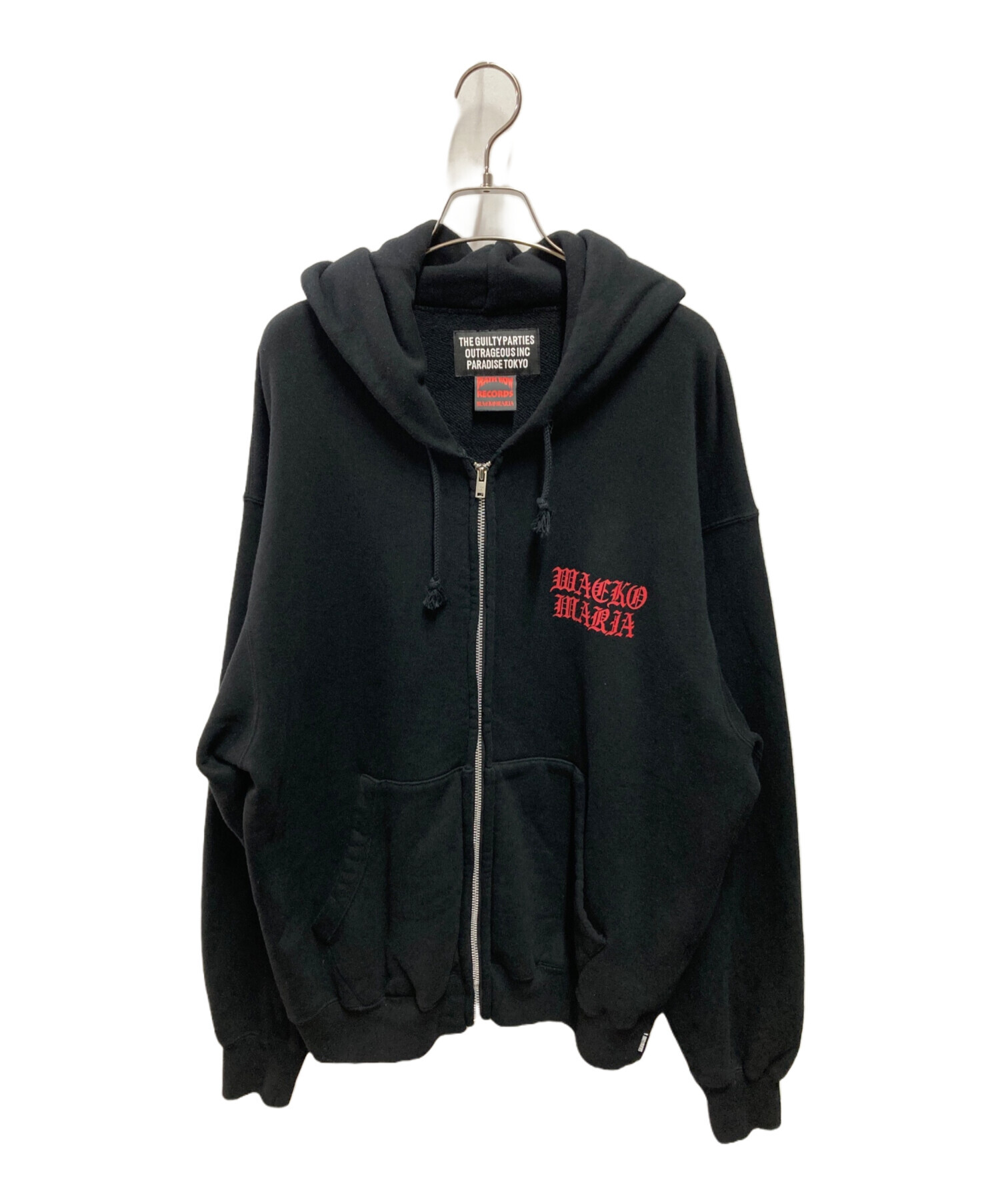 中古・古着通販】WACKO MARIA HEAVY WEIGHT ZIP HOODED SWEAT SHIRT